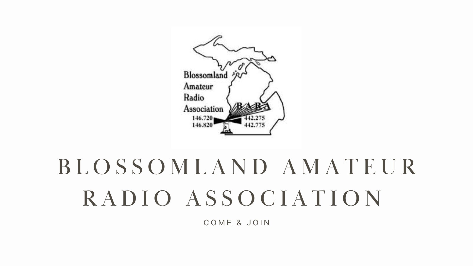 Discover the World of Amateur Radio with the Blossomland Amateur Radio Association (W8MAI)!