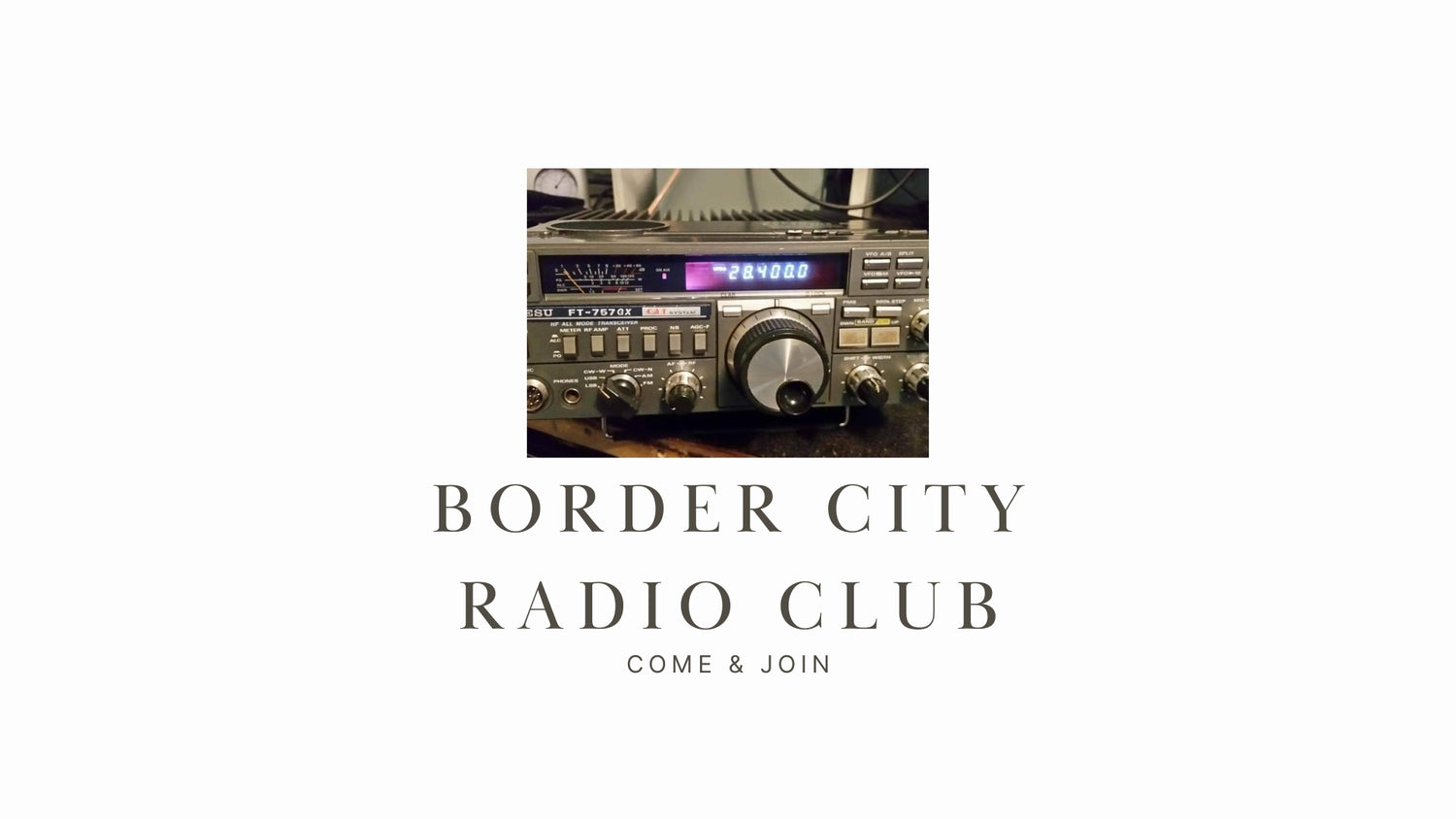 Explore Ham Radio with Border City Radio Club (Windsor)