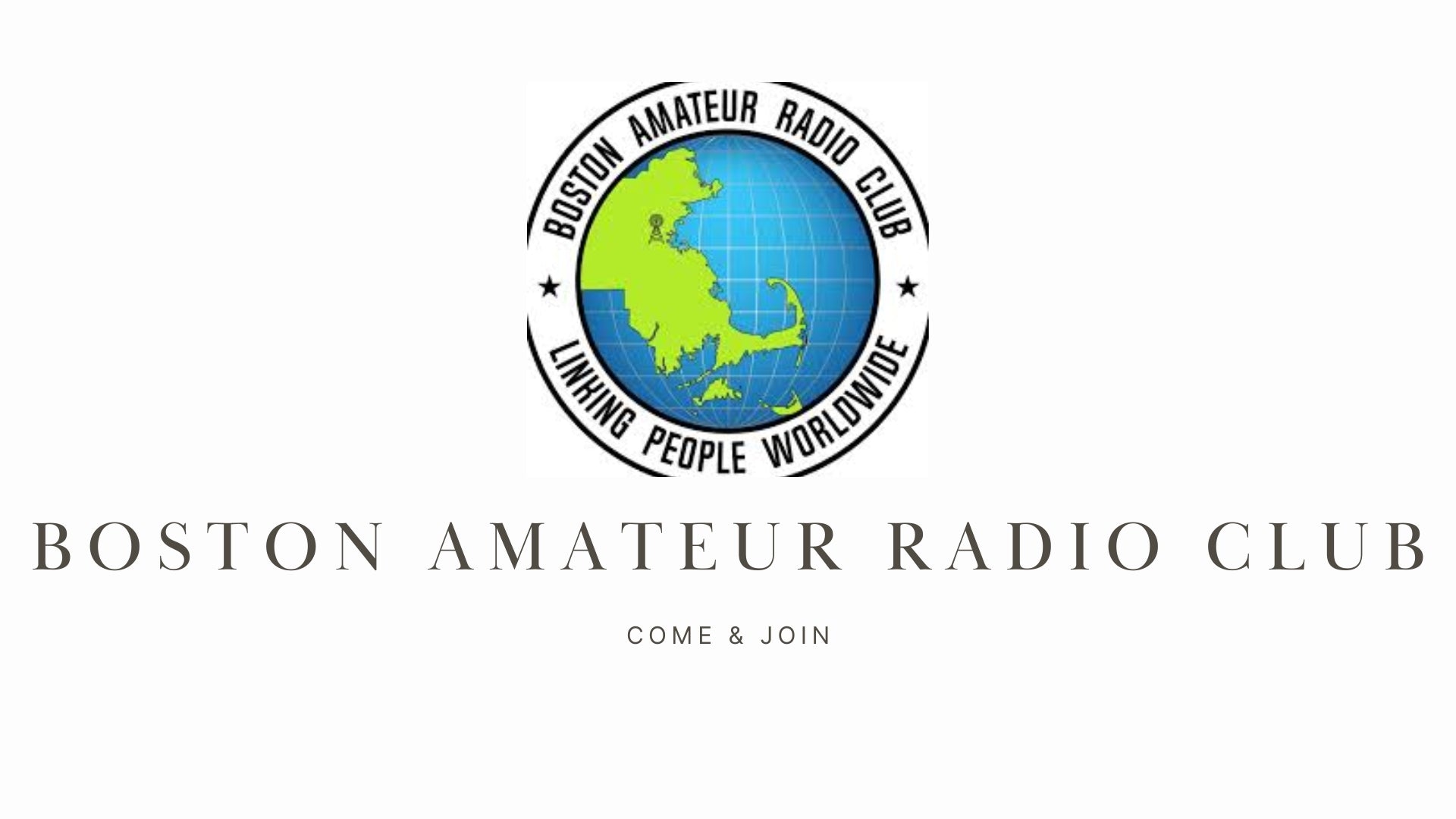 Explore the World of Ham Radio with the Boston Amateur Radio Club (W1BOS)!