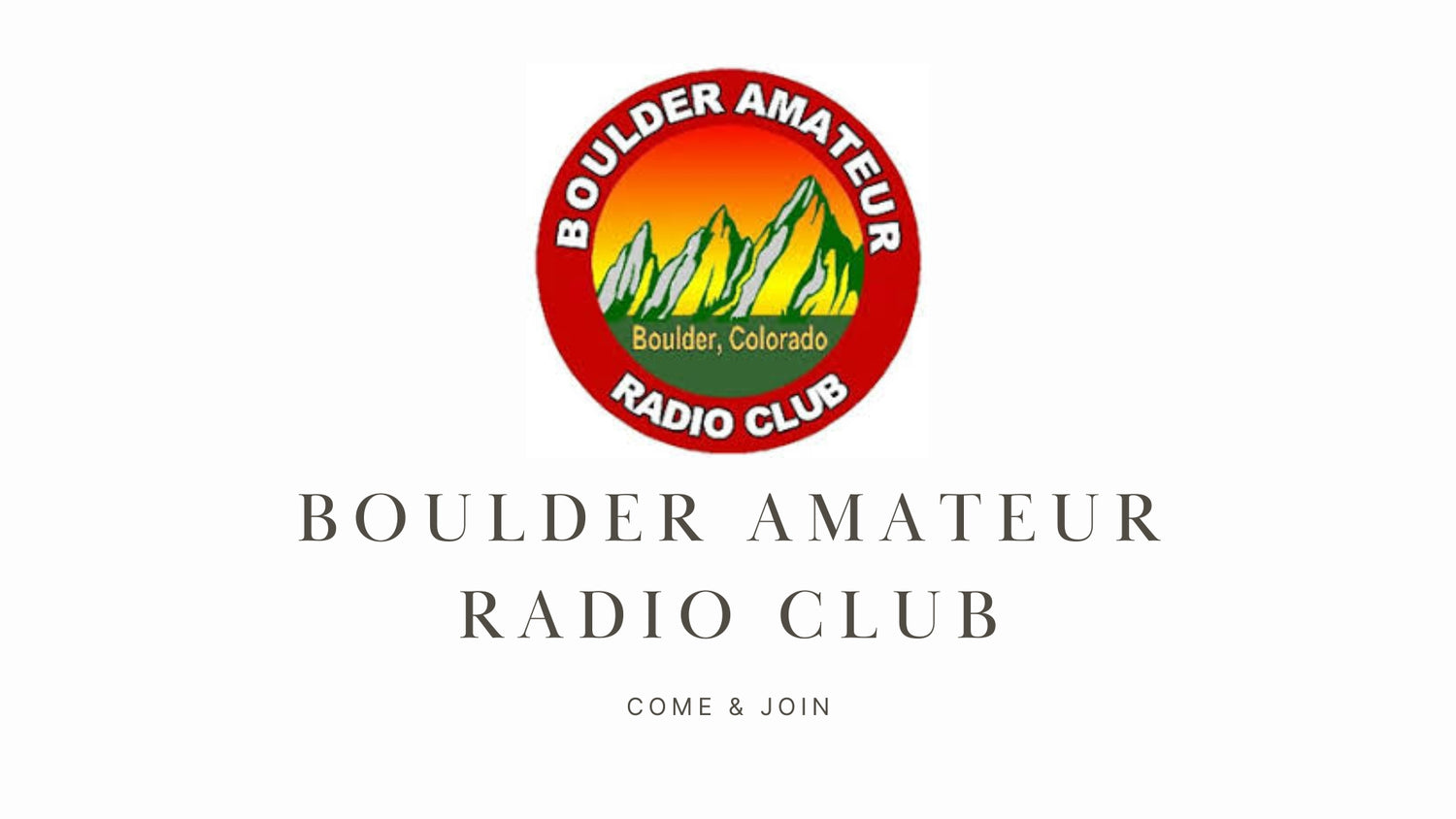 Boulder Amateur Radio Club: A Hub for Ham Radio Enthusiasts in Boulder, Colorado