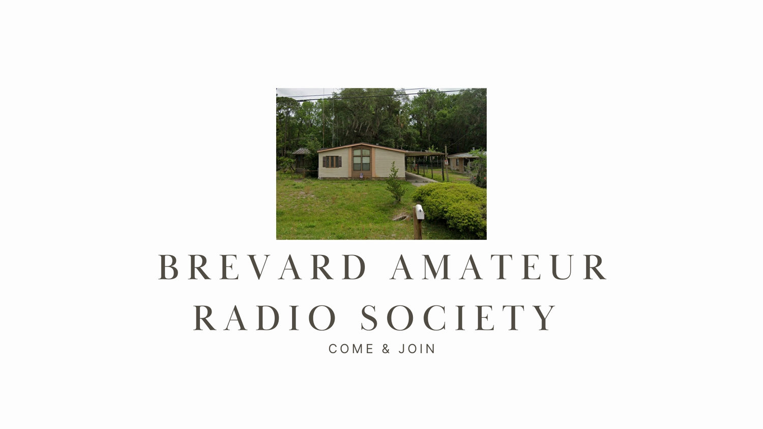 Brevard Amateur Radio Society (N3EH): Smaller Club with Diverse Activities