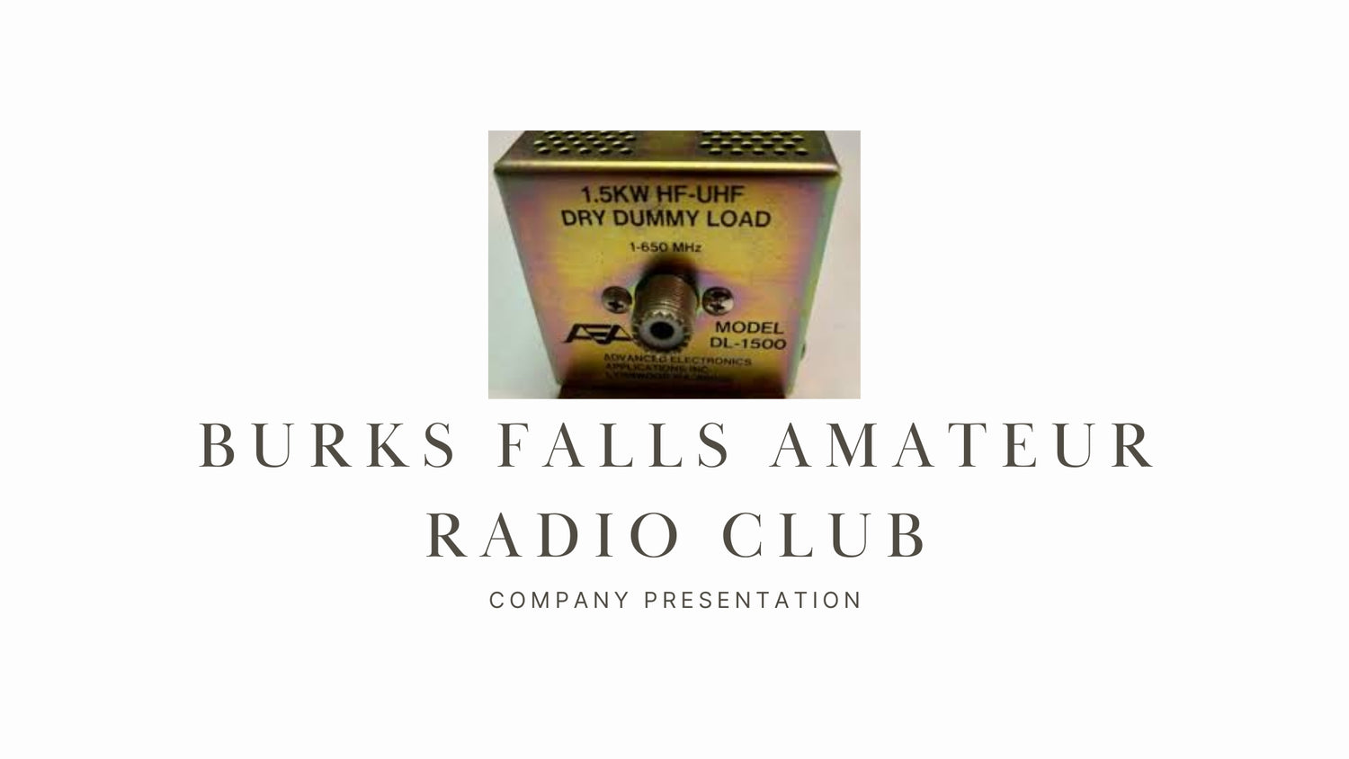 Discover the Burks Falls Amateur Radio Club: Your Gateway to Ham Radio in the Almaquin Highlands