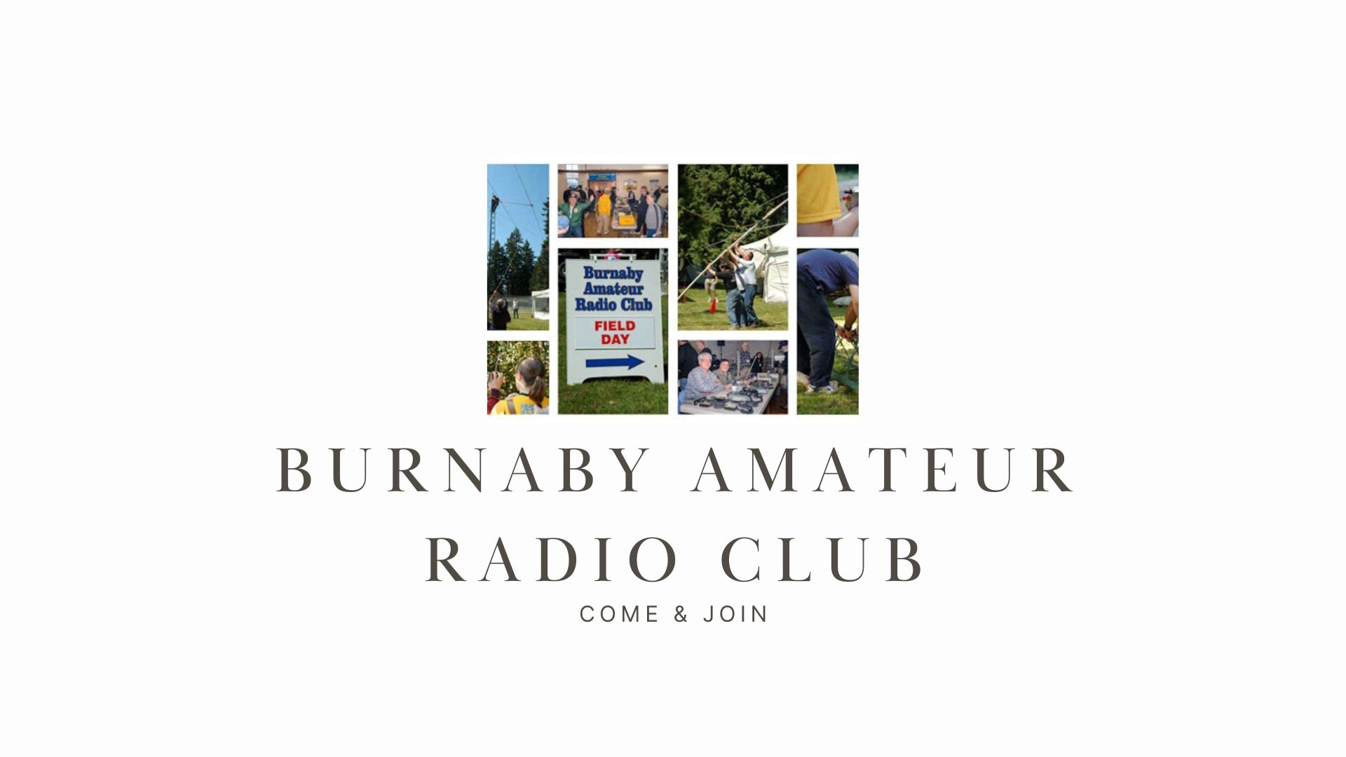 Explore Ham Radio with Burnaby Amateur Radio Club (BARC)!