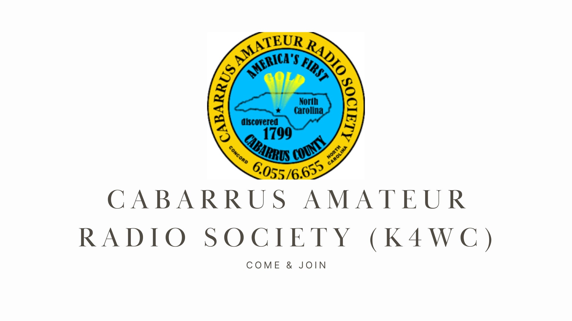 Cabarrus Amateur Radio Society (K4WC)