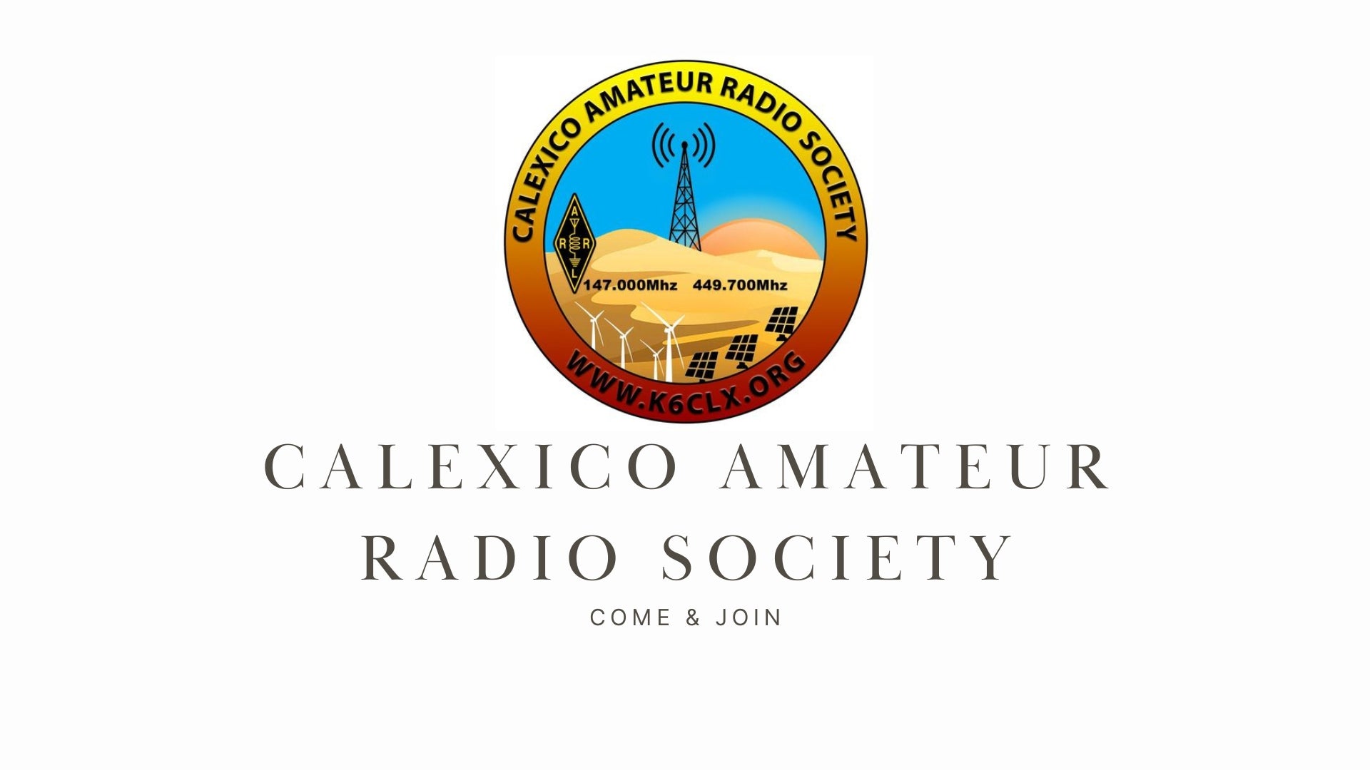 Calexico Amateur Radio Society: Serving the Community in Southern California