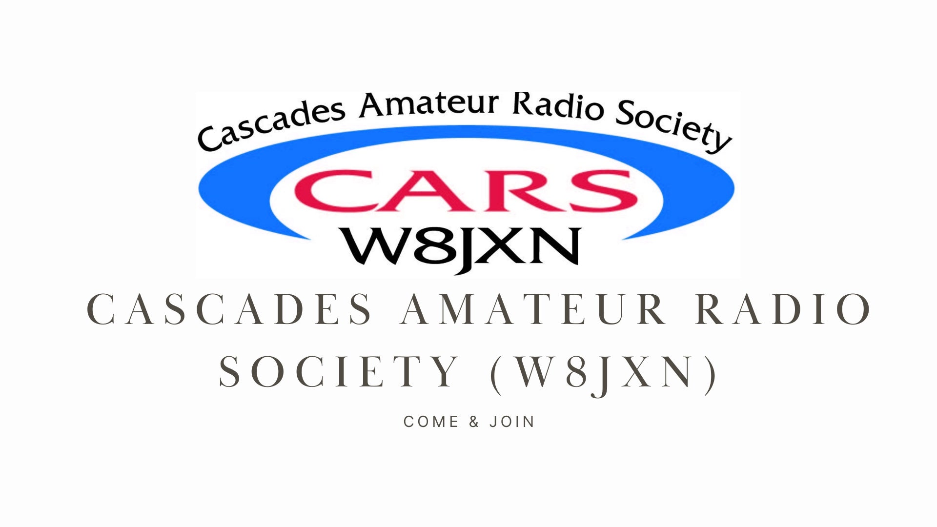 Explore the World of Ham Radio with the Cascades Amateur Radio Society (W8JXN)!