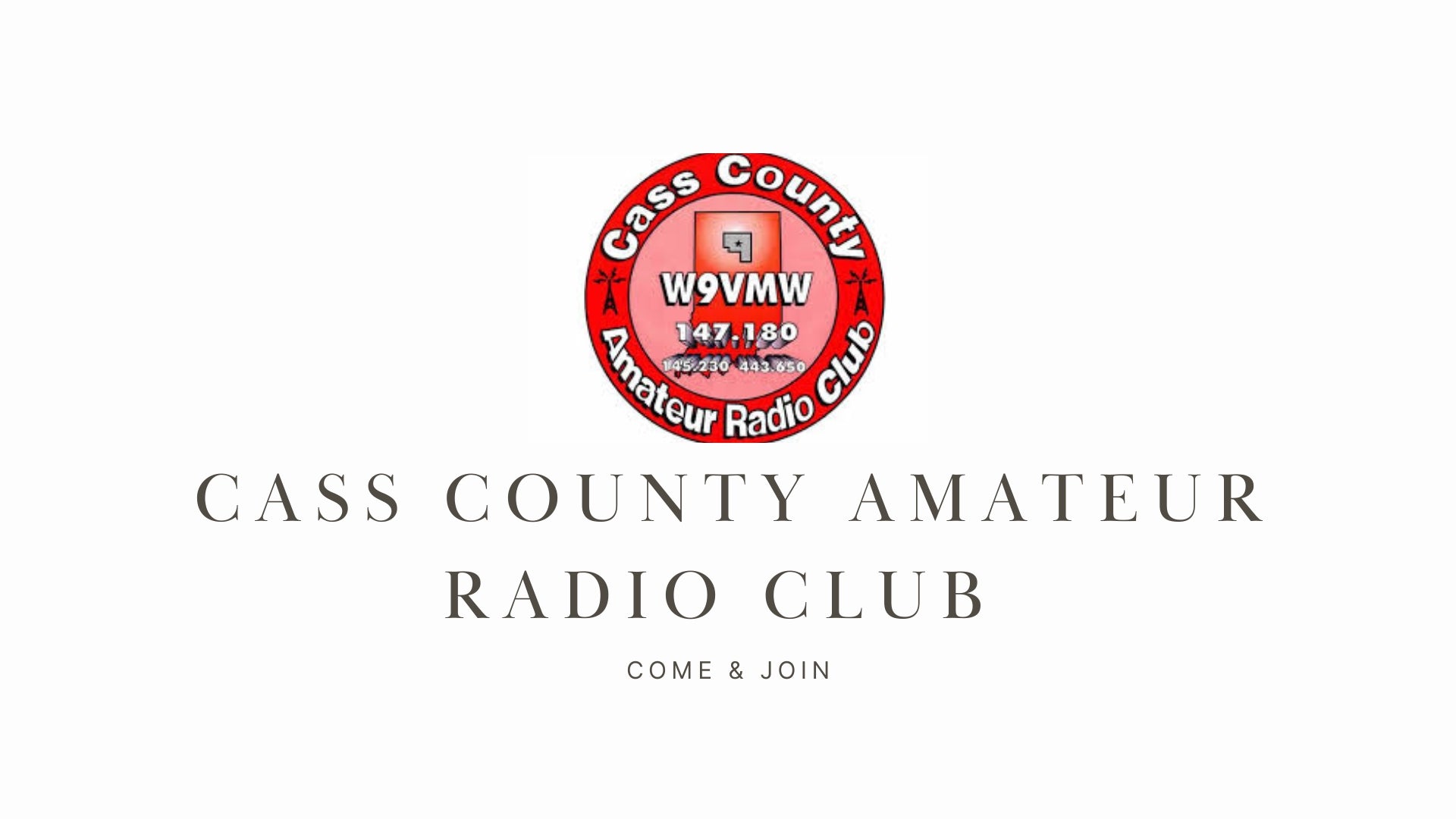 Explore the World of Ham Radio with the Cass County Amateur Radio Club (W9VMW)!