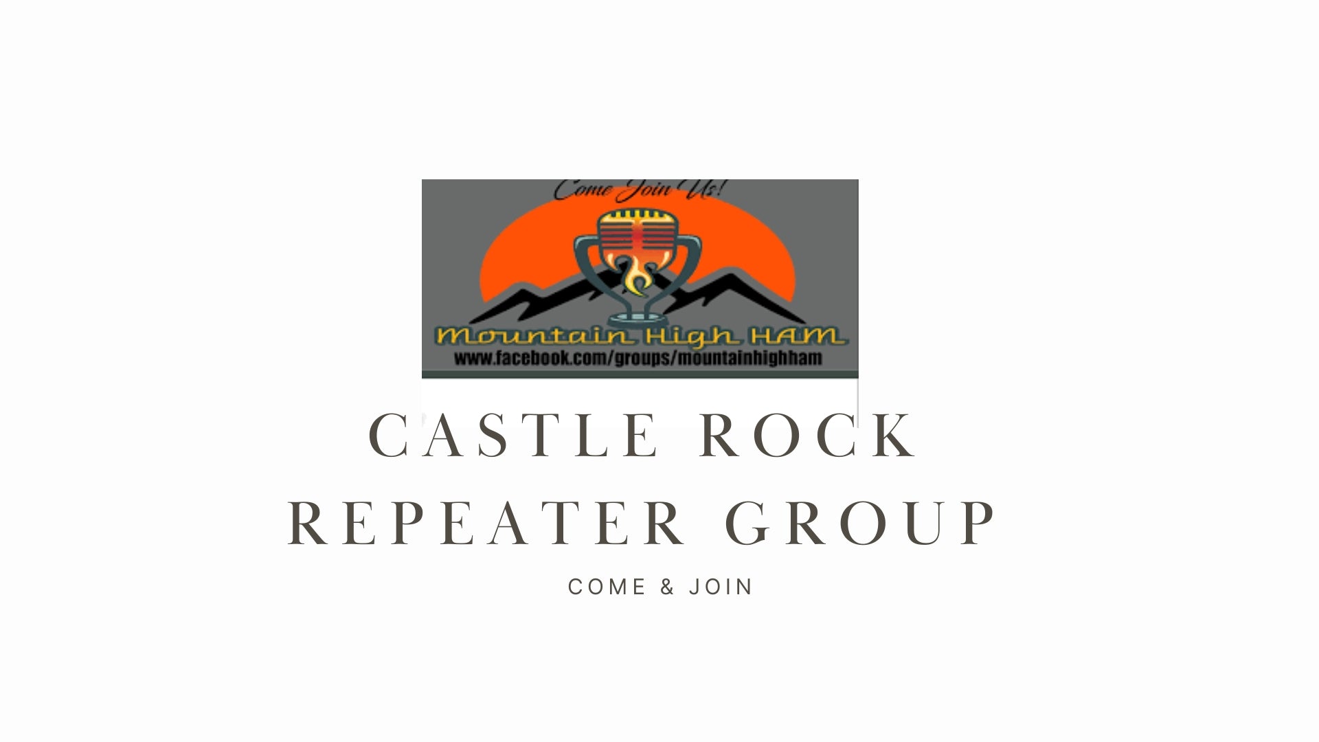 Castle Rock Repeater Group: A Hub for Local Radio Enthusiasts