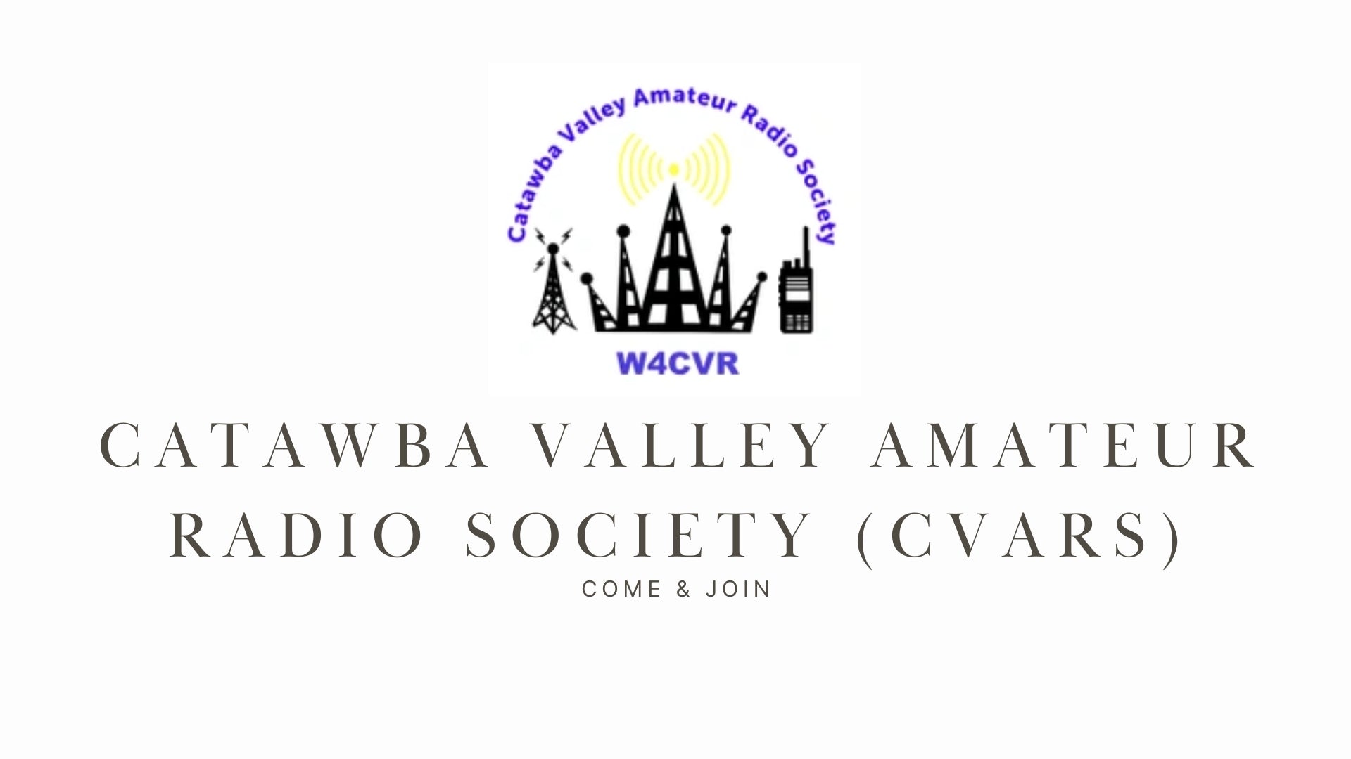 Catawba Valley Amateur Radio Society (CVARS)