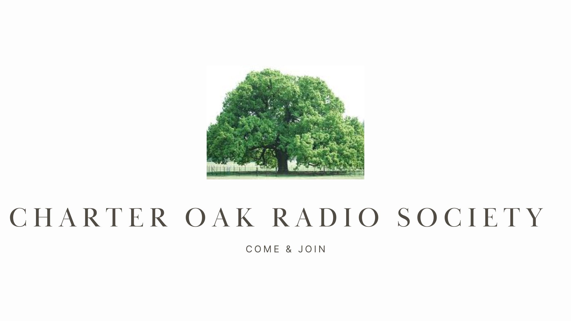 Explore Ham Radio with a Friendly Group: Charter Oak Radio Society (N1CRS)