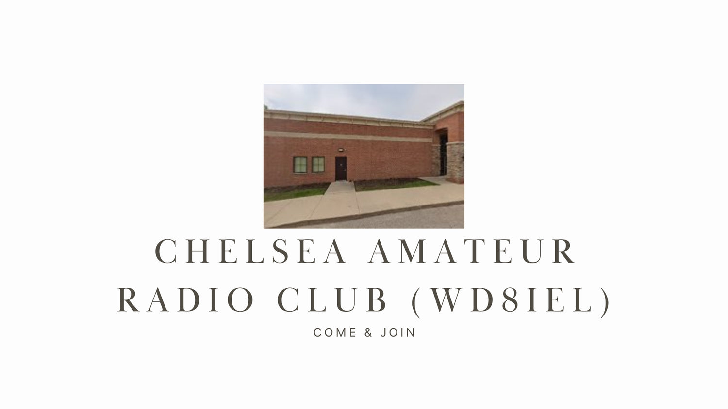 Discover Community, Camaraderie, and Communication with the Chelsea Amateur Radio Club (WD8IEL)!