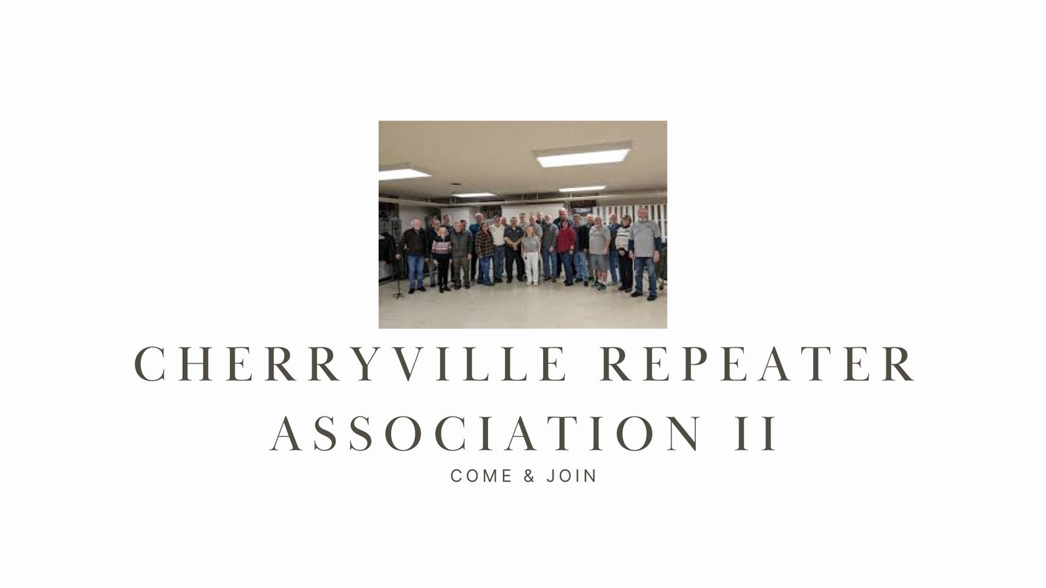 Cherryville Repeater Association II