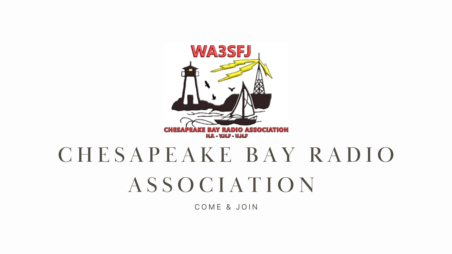 Discover the World of Ham Radio with the Chesapeake Bay Radio Association (WA3SFJ)!