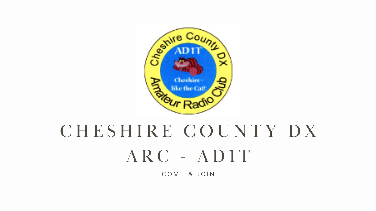 Cheshire County DX ARC - AD1T