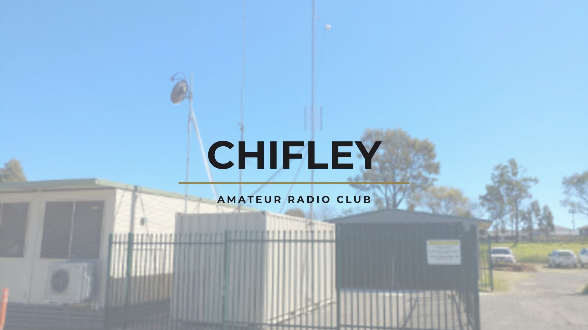 CQ Plumpton: Chifley Amateur Radio Club Powers On Despite Challenges