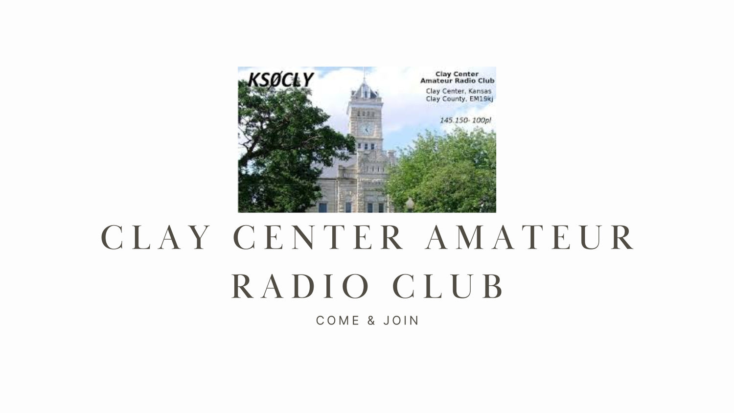 Clay Center Amateur Radio Club