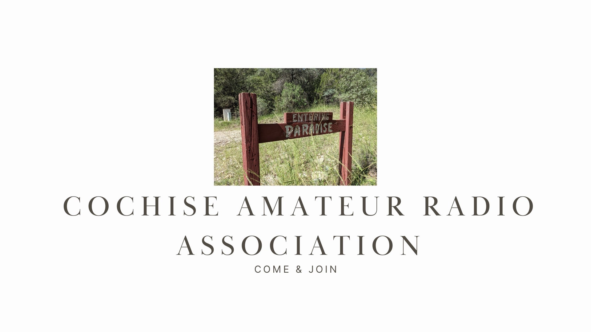 K7RDG Cochise Amateur Radio Association: Engaging the Sierra Vista Community with Ham Radio