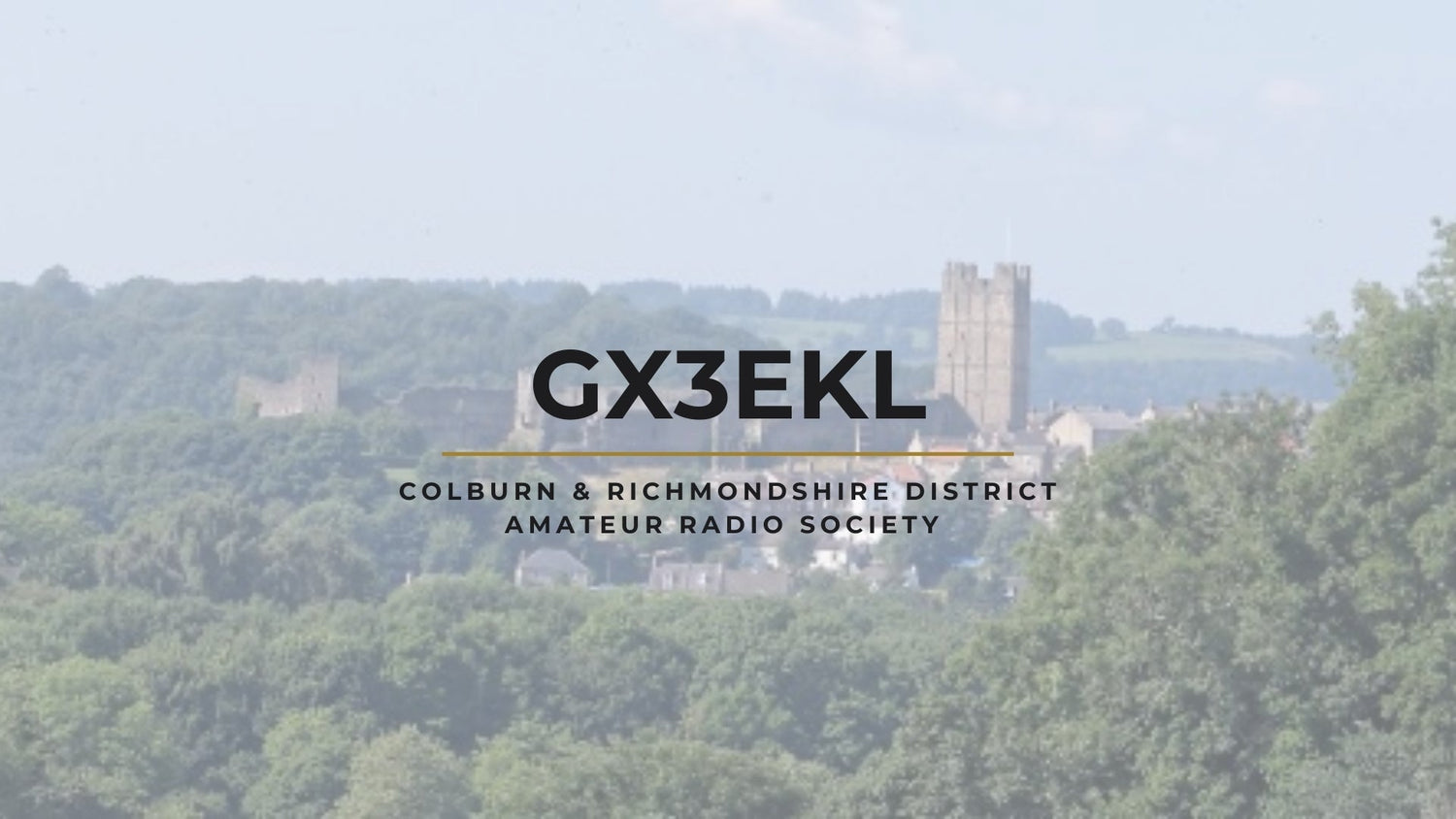 Colburn & Richmondshire District Amateur Radio Society (GX3EKL)