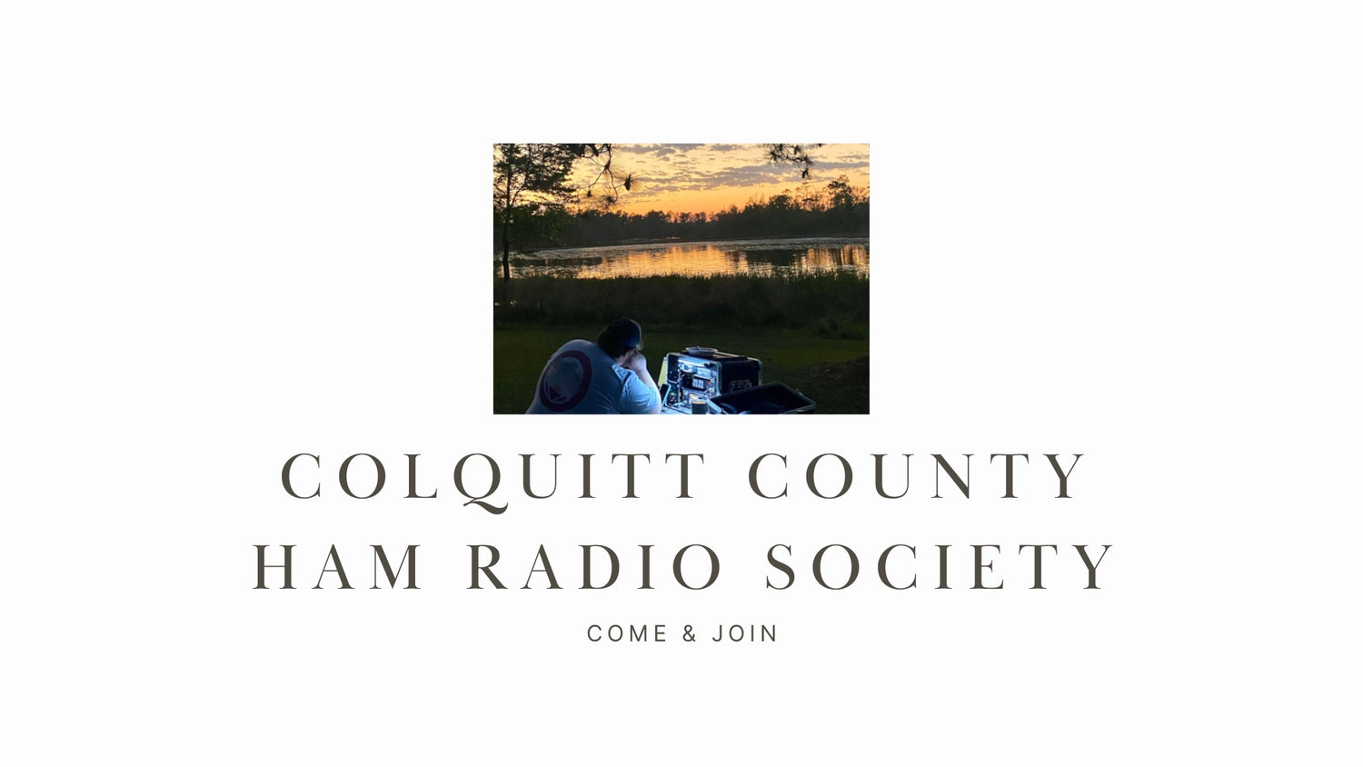 Spark Your Passion for Ham Radio with the Colquitt County Ham Radio Society!