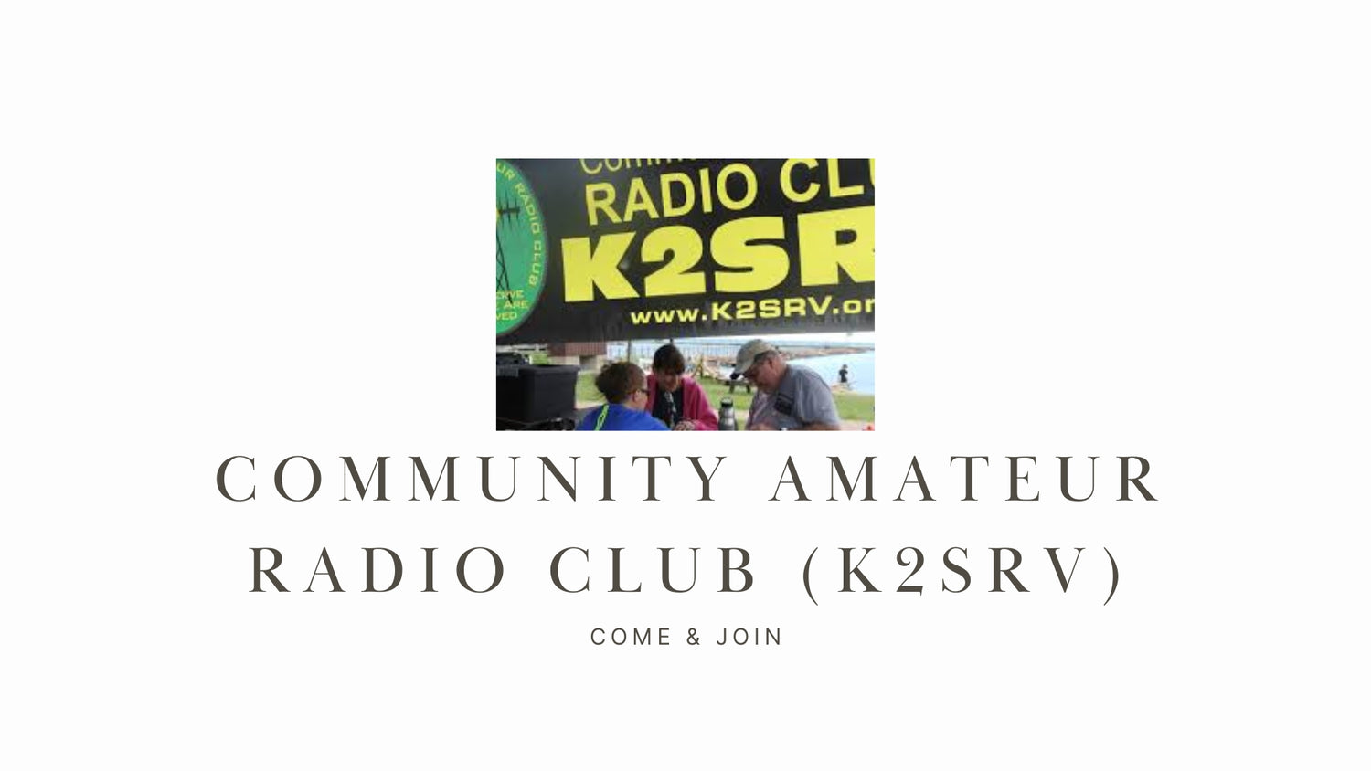 Community Amateur Radio Club (K2SRV)