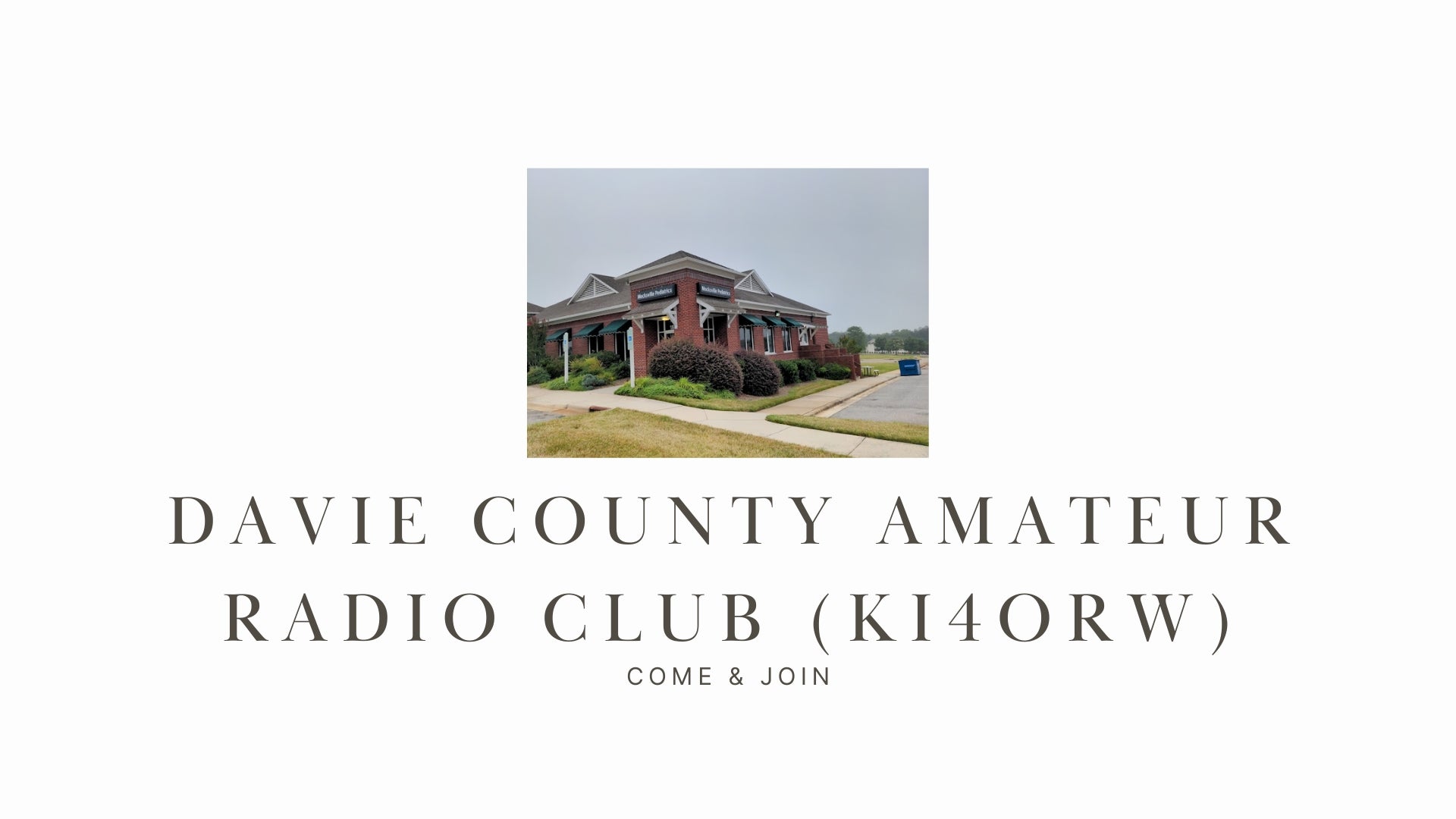 Davie County Amateur Radio Club (KI4ORW)