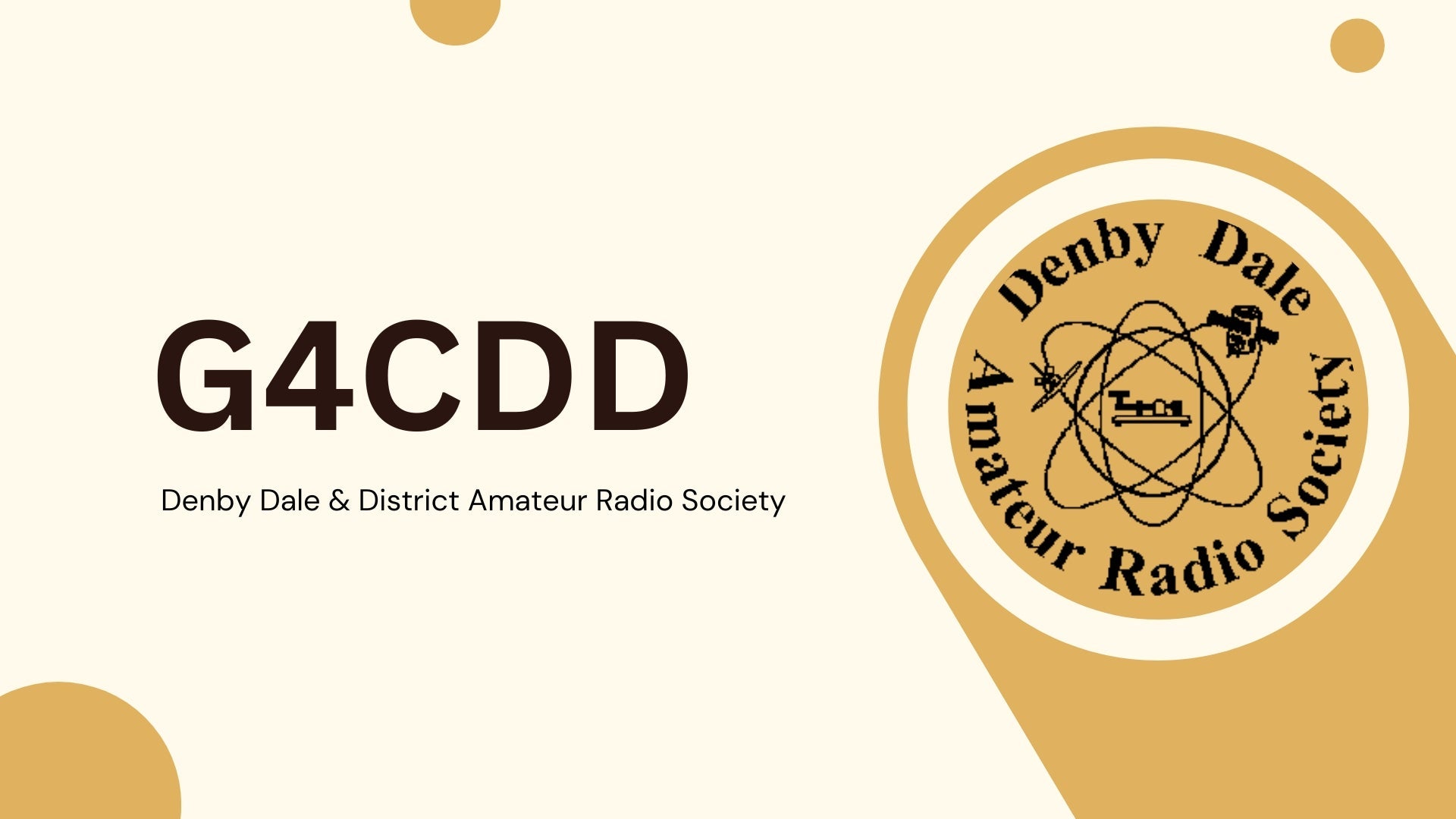 Denby Dale & District Amateur Radio Society (G4CDD)