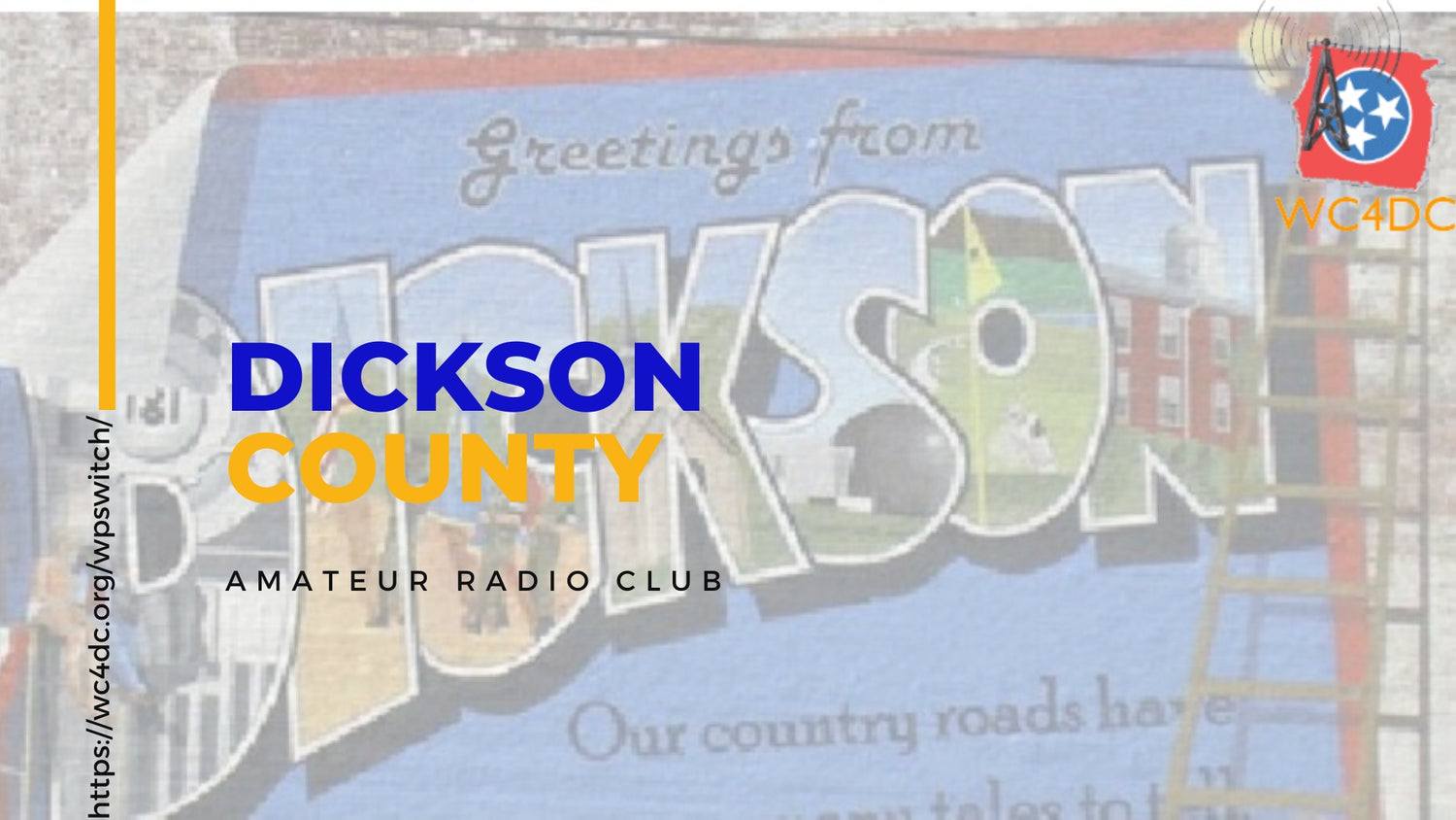 Connecting with the Dickson County Amateur Radio Club (WC4DC)