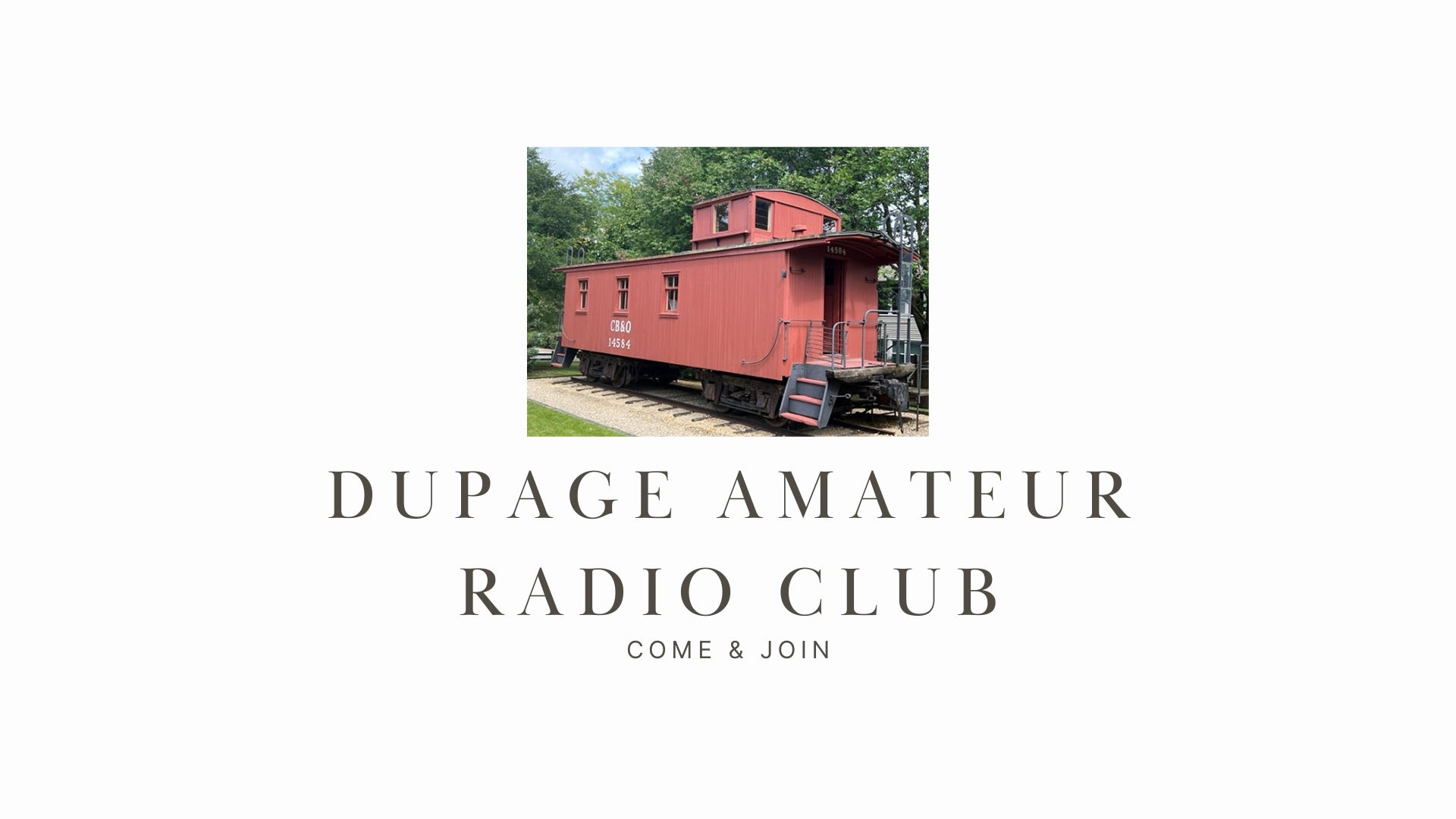 Explore Diverse Ham Radio Interests with the DuPage Amateur Radio Club (W9DUP)!