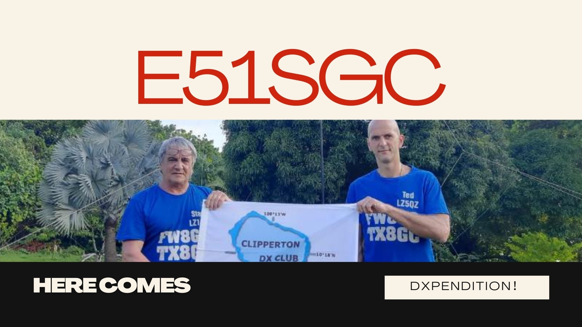 E51SGC – Rarotonga: A Pacific Journey Through the Airwaves