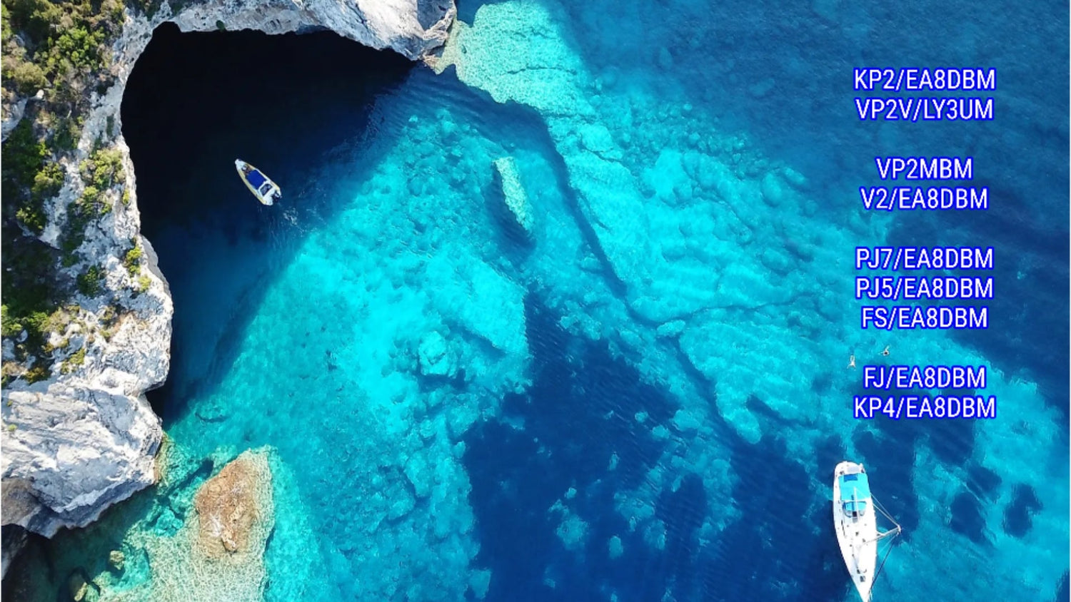 Repost: EA8DBM / LY3UM Caribbean Tour DXpedition