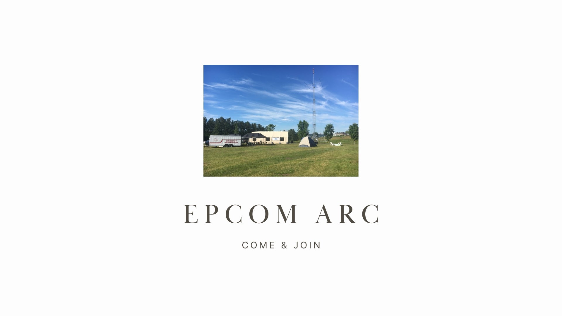 Explore Ham Radio in Port Coquitlam with EPCOM ARC!