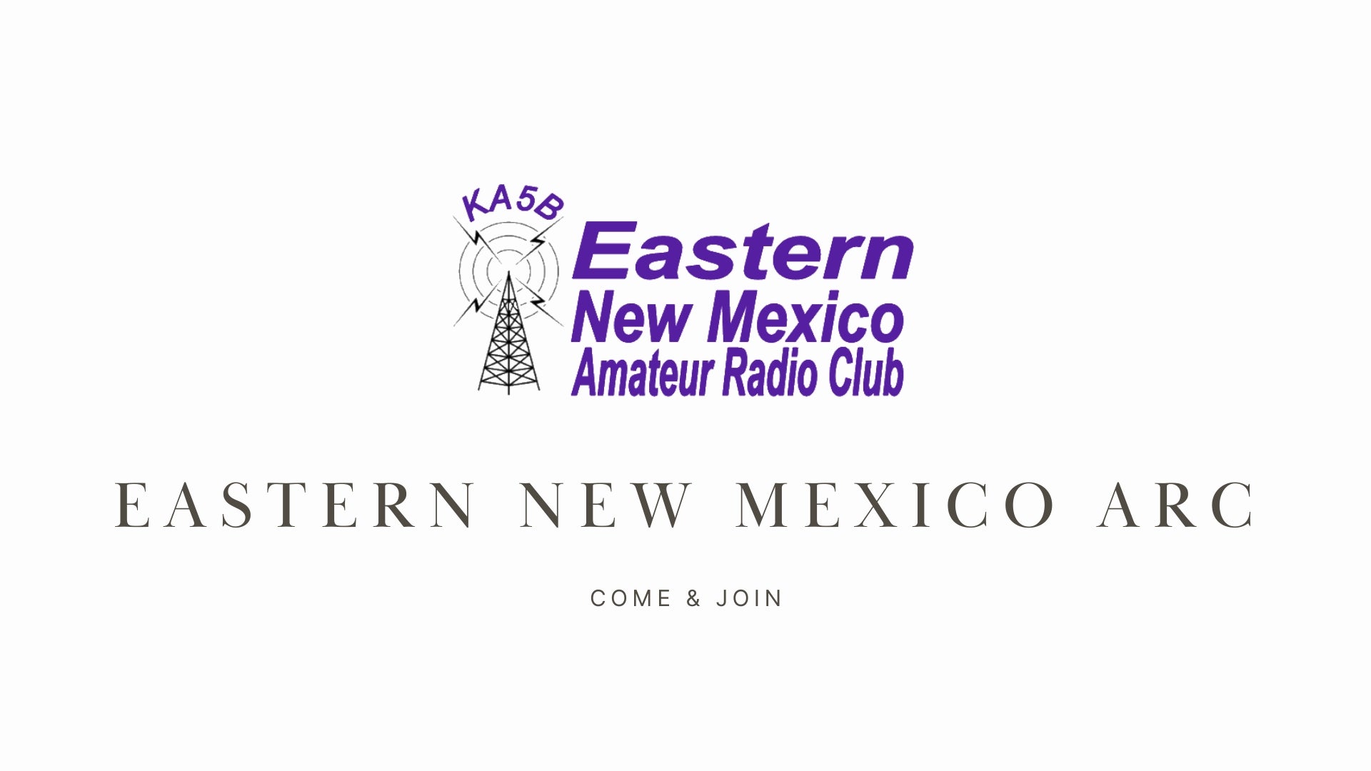 Dive into the World of Ham Radio with Eastern New Mexico ARC (KA5B)!