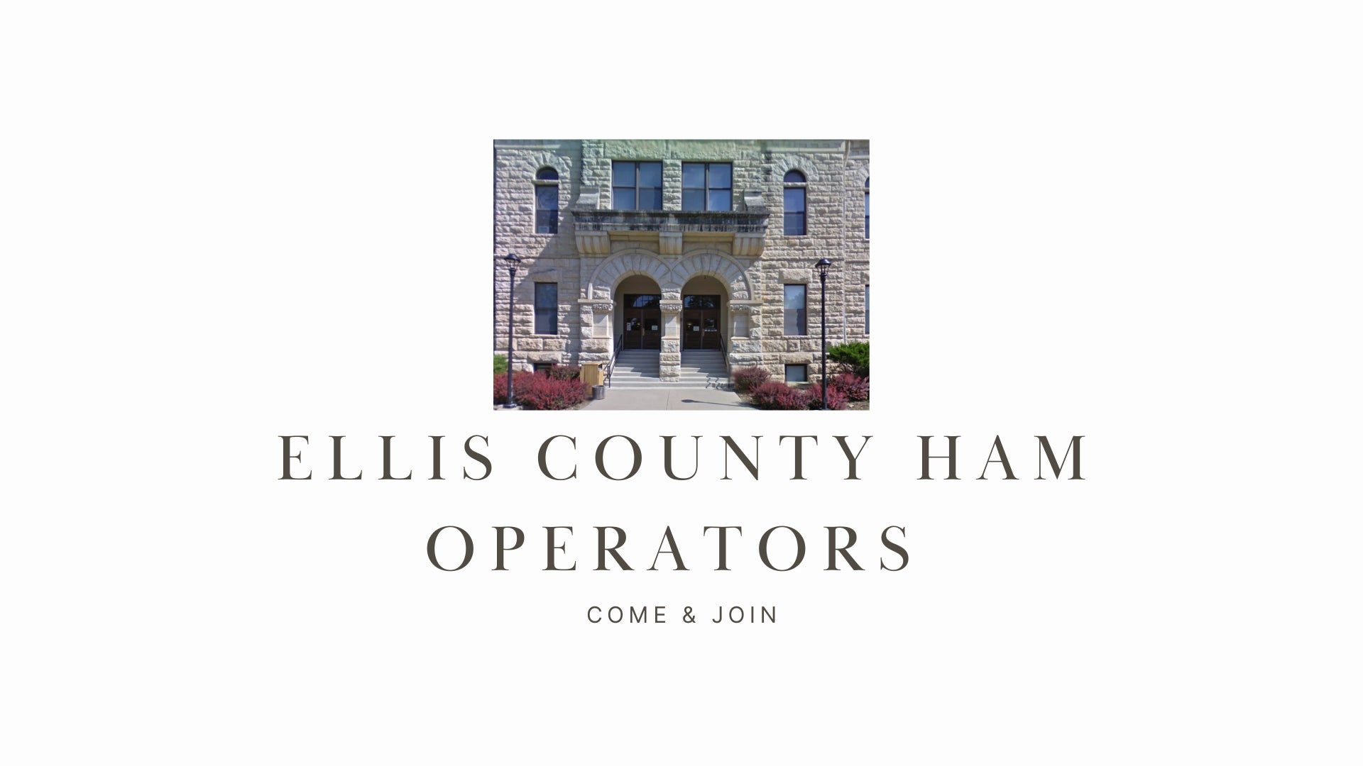 Explore the World of Ham Radio with Ellis County Ham Operators (K0HYS)!