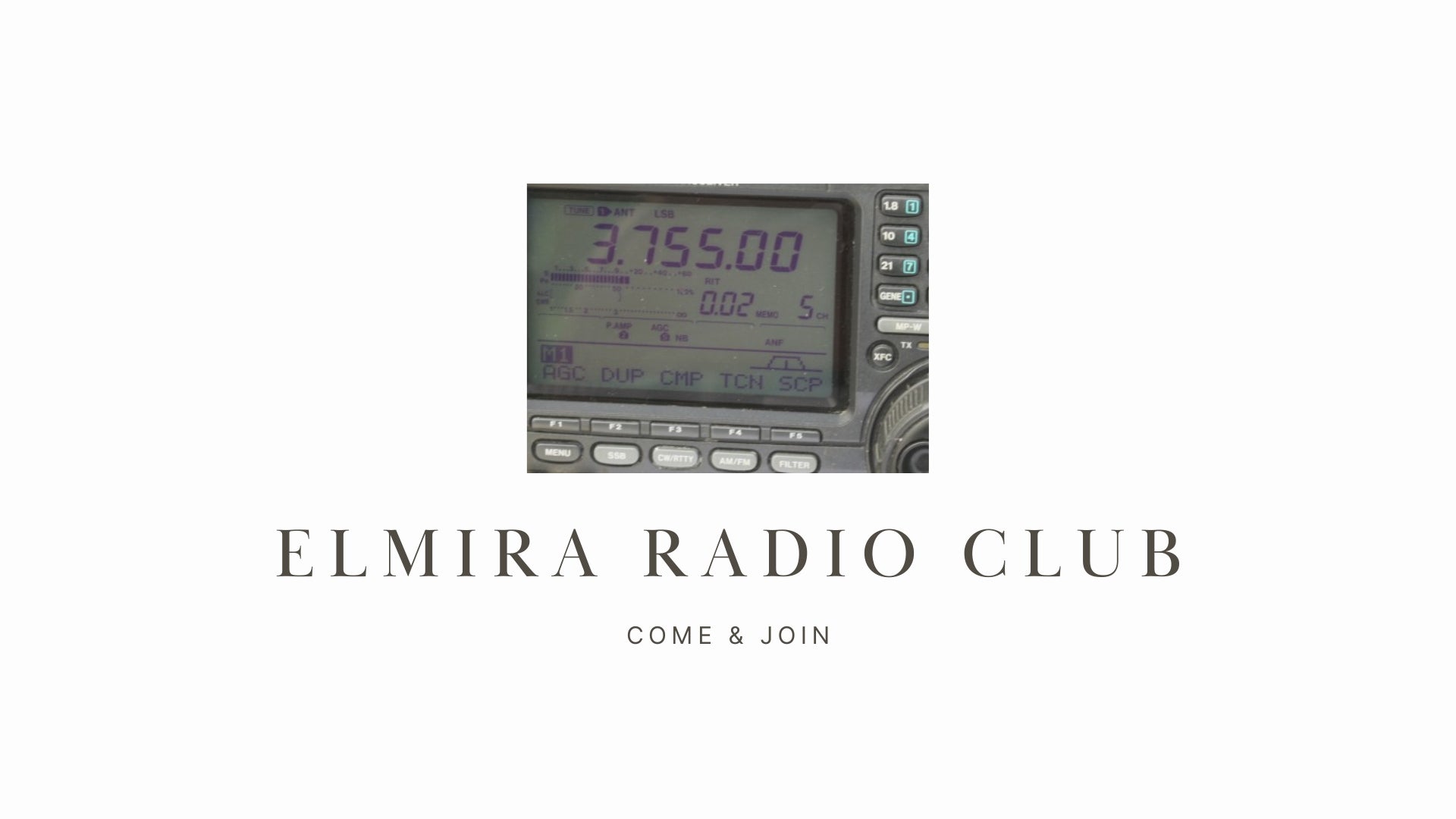 Explore Ham Radio with Elmira Radio Club (ERC)!