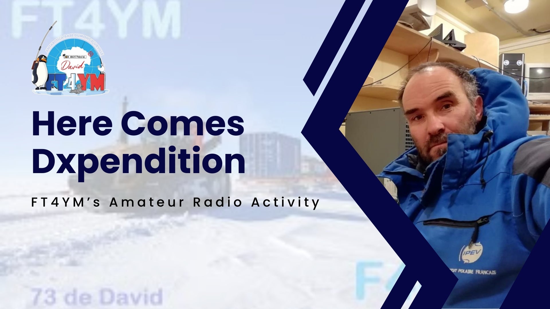 Antarctic Frequencies: The Story of FT4YM at Concordia Station