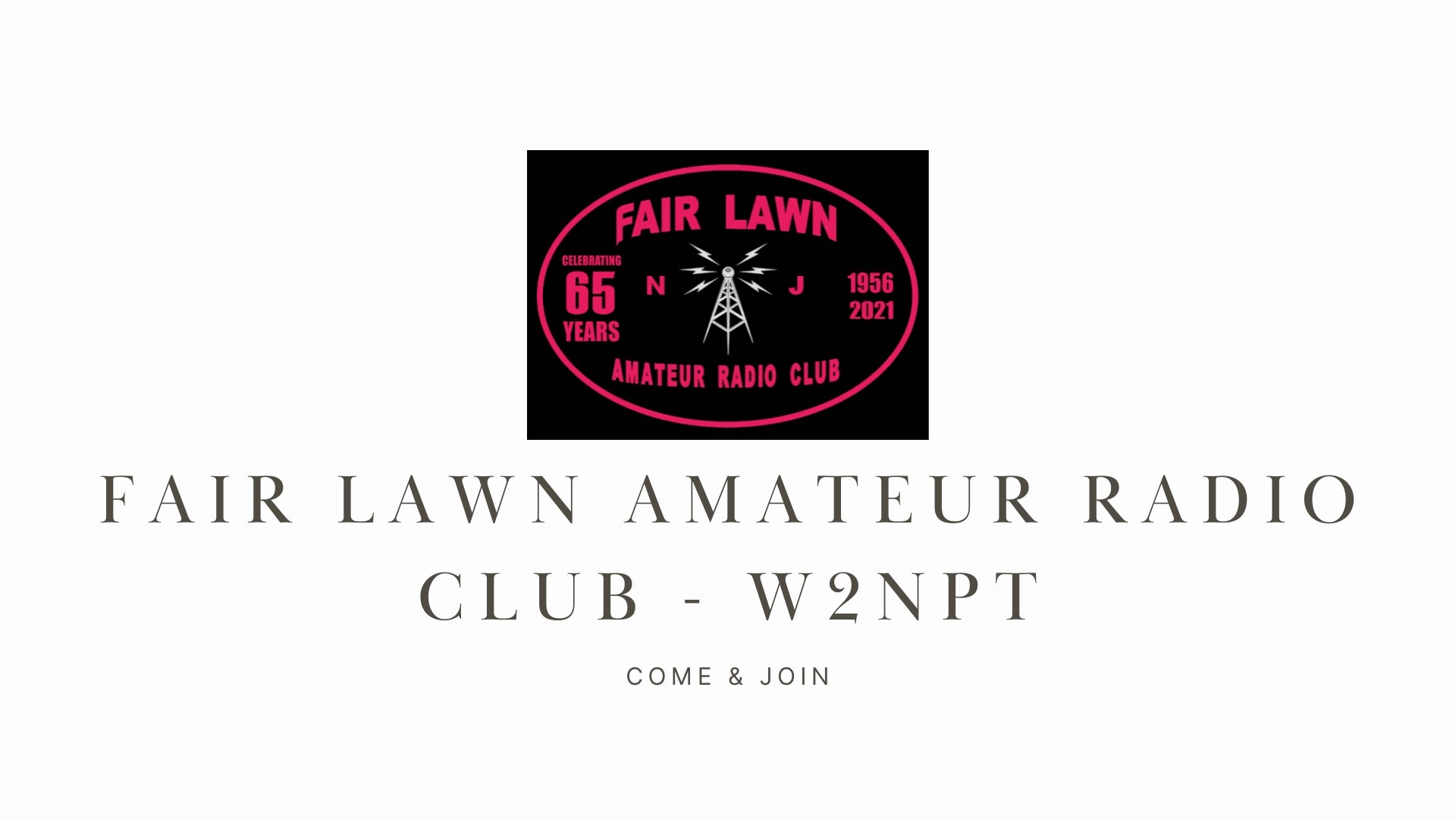 Fair Lawn Amateur Radio Club - W2NPT