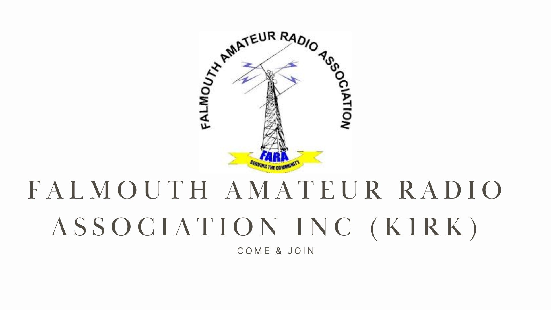 Falmouth Amateur Radio Association Inc (K1RK)