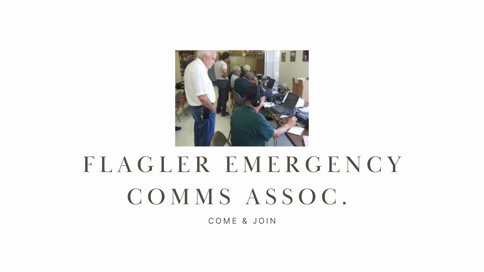 Flagler Emergency Comms Assoc. (KG4TCC): A Well-Rounded Club with a Public Service Focus