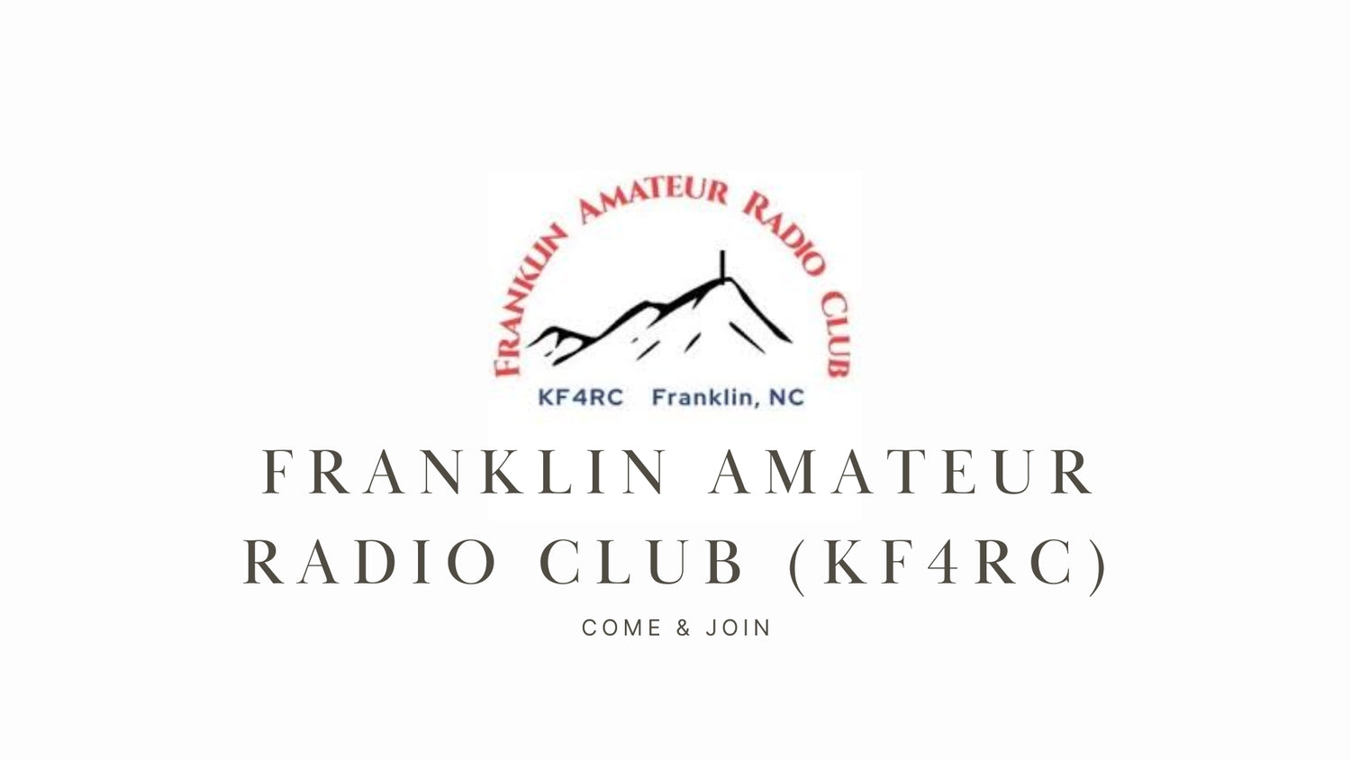 Franklin Amateur Radio Club (KF4RC)