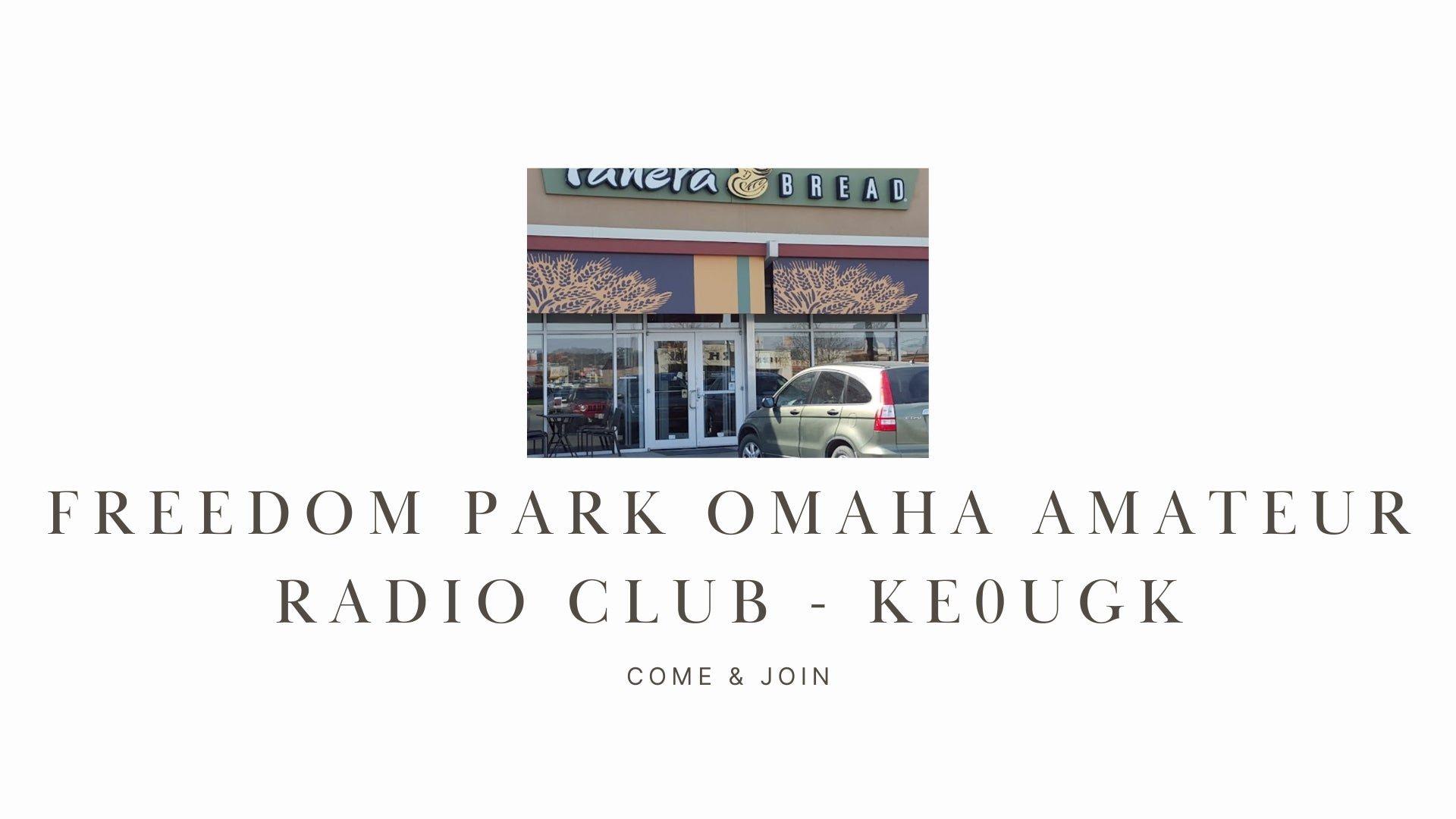 Freedom Park Omaha Amateur Radio Club - KE0UGK