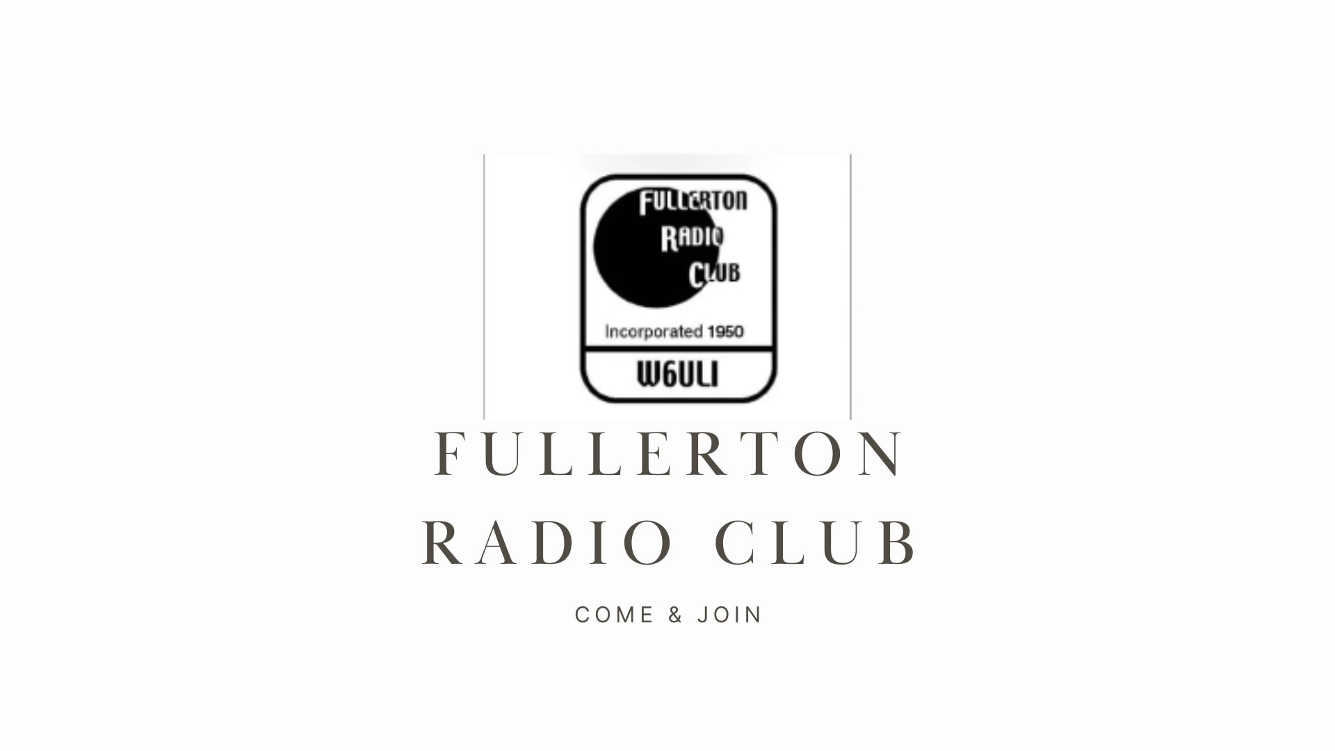 Fullerton Radio Club: A Comprehensive Overview