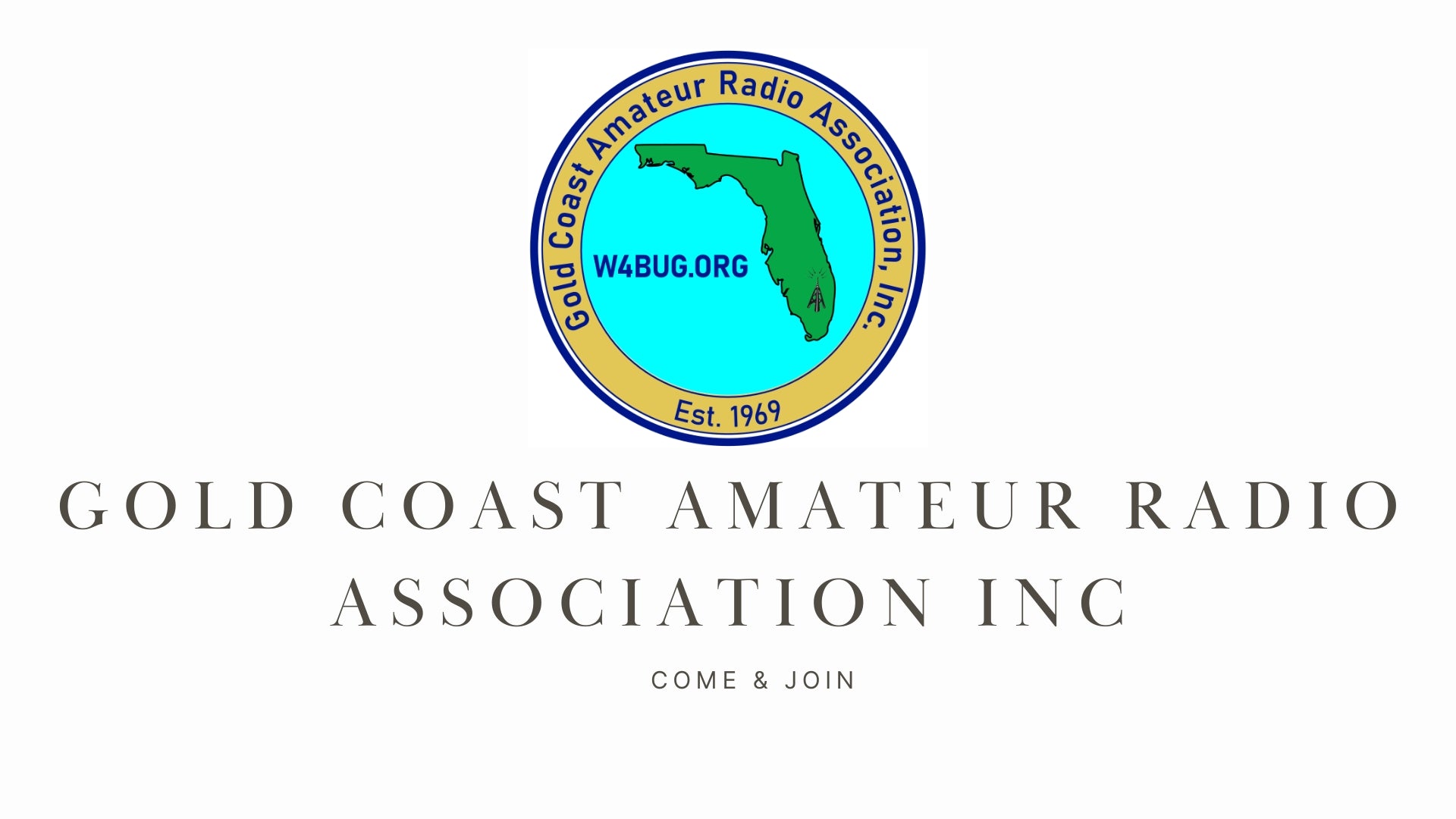 GOLD COAST AMATEUR RADIO ASSOCIATION INC: A Service-Oriented Club with Online Meetings (South Florida)