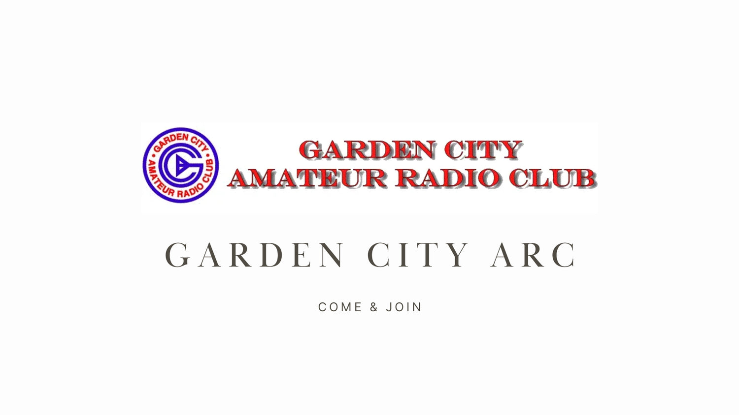 Explore the World of Ham Radio with Garden City ARC!