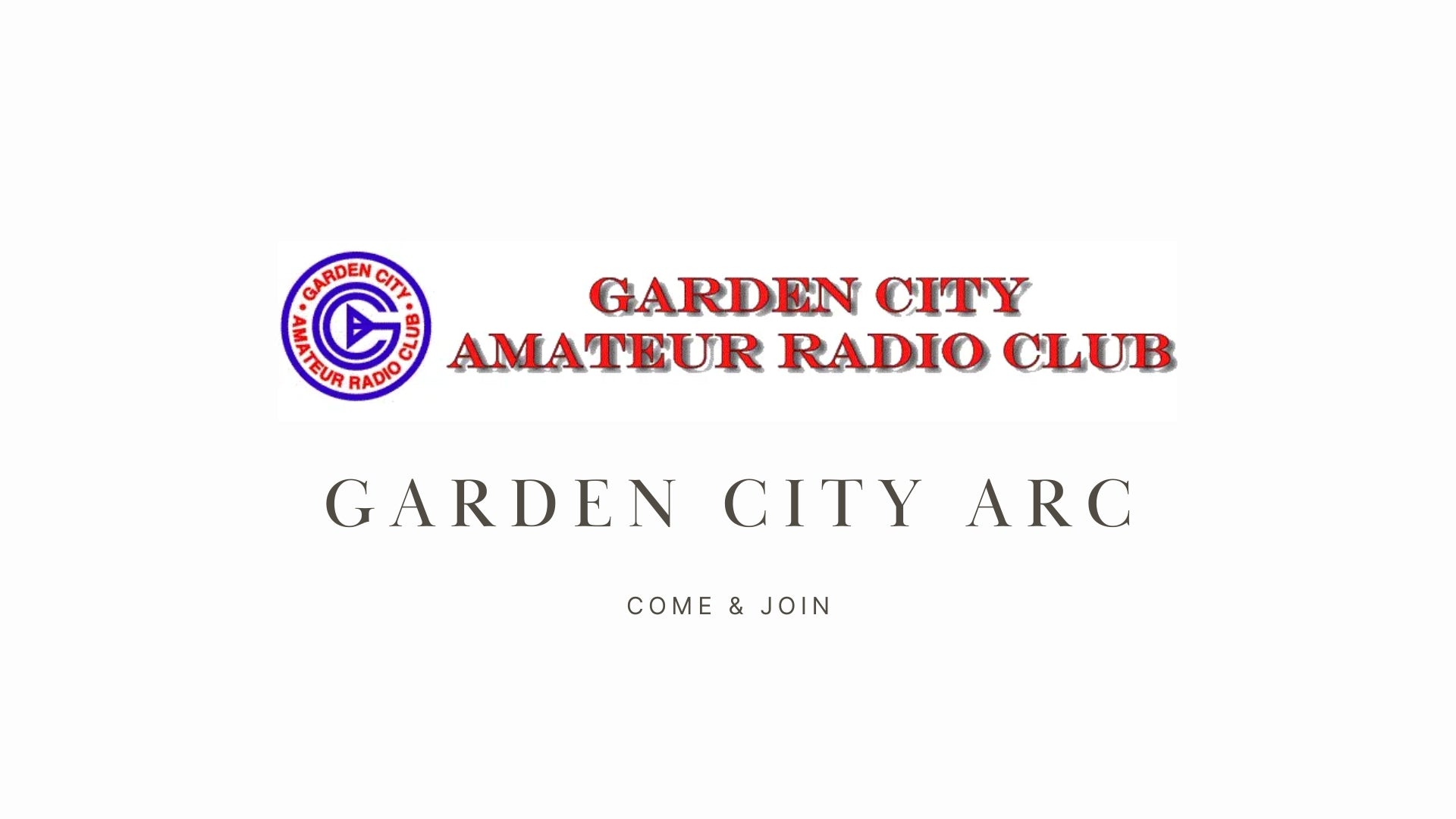 Explore the World of Ham Radio with Garden City ARC!