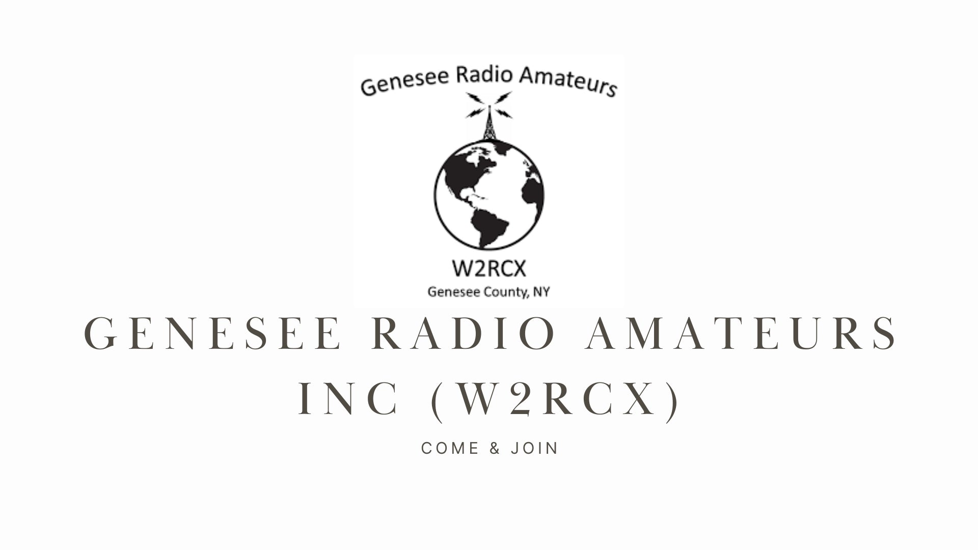 Genesee Radio Amateurs Inc (W2RCX)