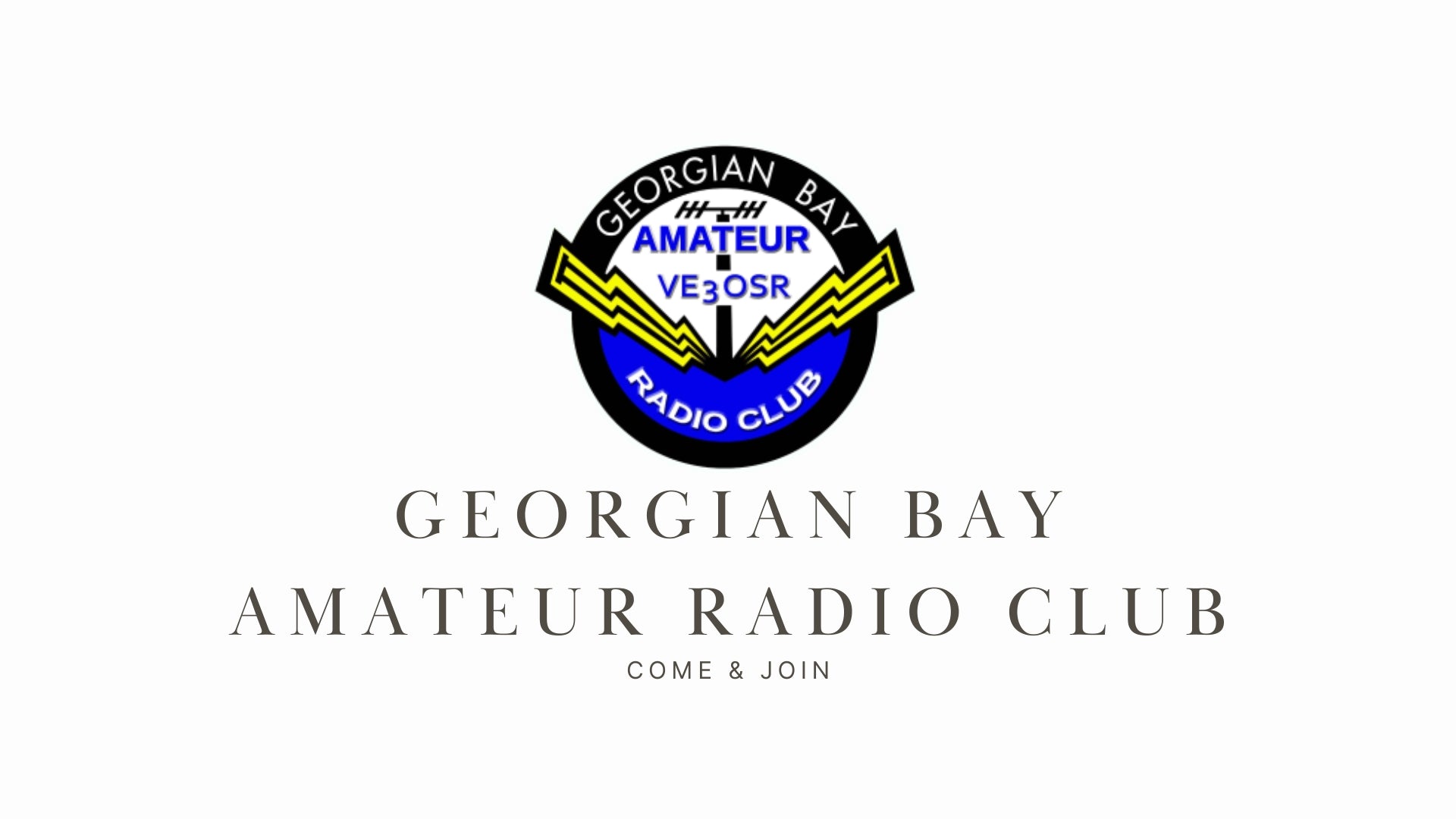 Explore Ham Radio with Georgian Bay Amateur Radio Club (GBARC)!