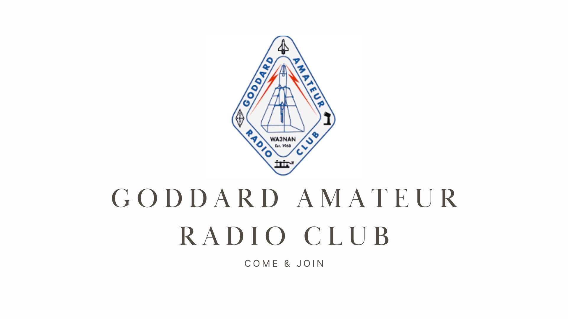 Reach for the Stars with the Goddard Amateur Radio Club (WA3NAN)!