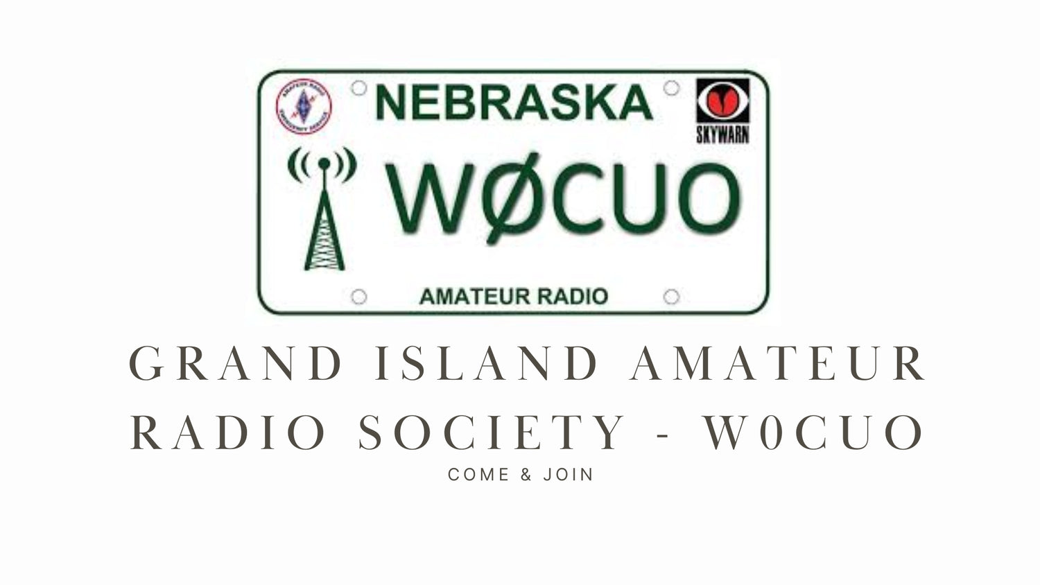 Grand Island Amateur Radio Society - W0CUO