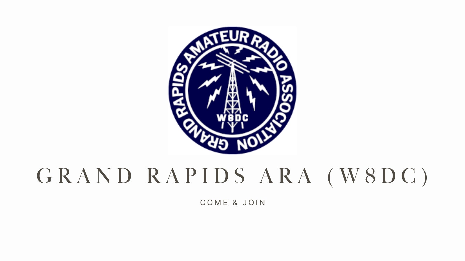 Dive into the Exciting World of Ham Radio with the Grand Rapids ARA (W8DC)!