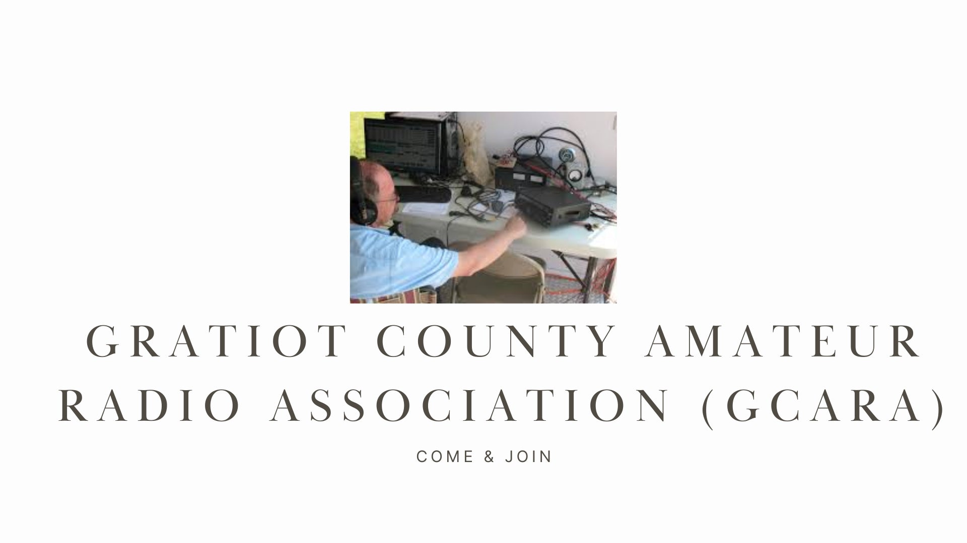 Explore Ham Radio with the Gratiot County Amateur Radio Association (GCARA)!